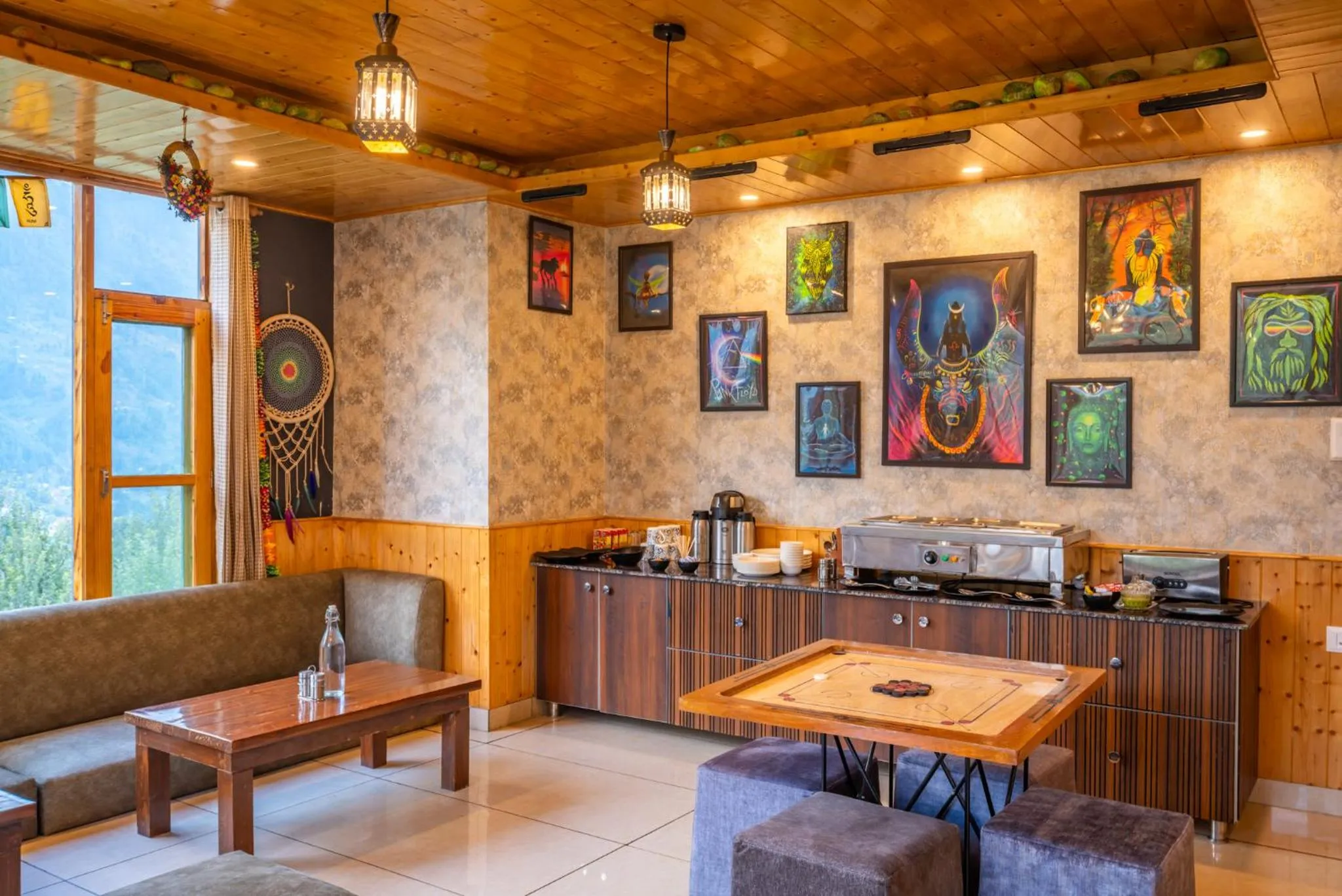 Game Room in The 14 Gables, A Boutique Stay, Manali - Pet Friendly Hotel - Crown Palace