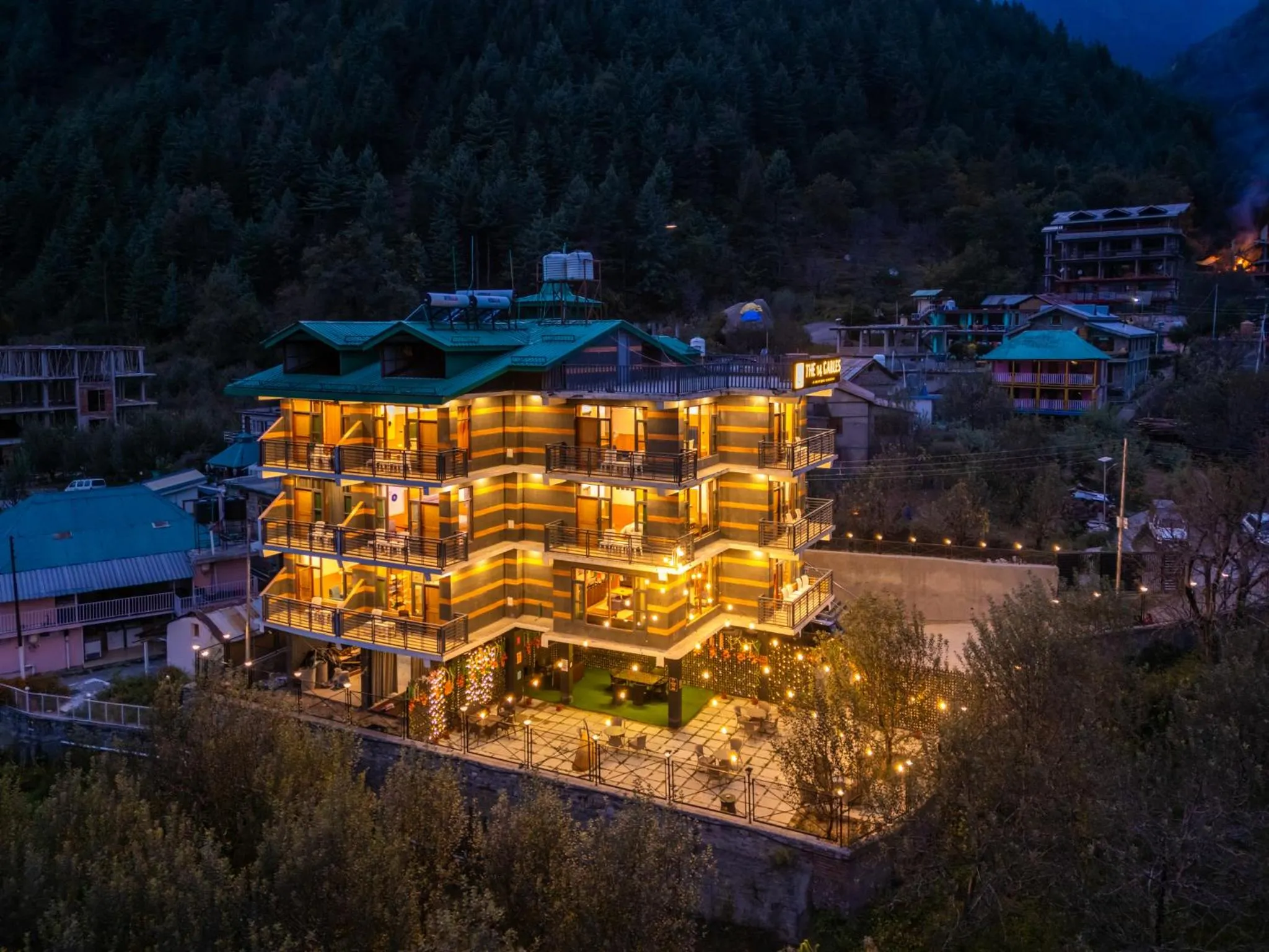 Property building in The 14 Gables, A Boutique Stay, Manali - Pet Friendly Hotel - Crown Palace