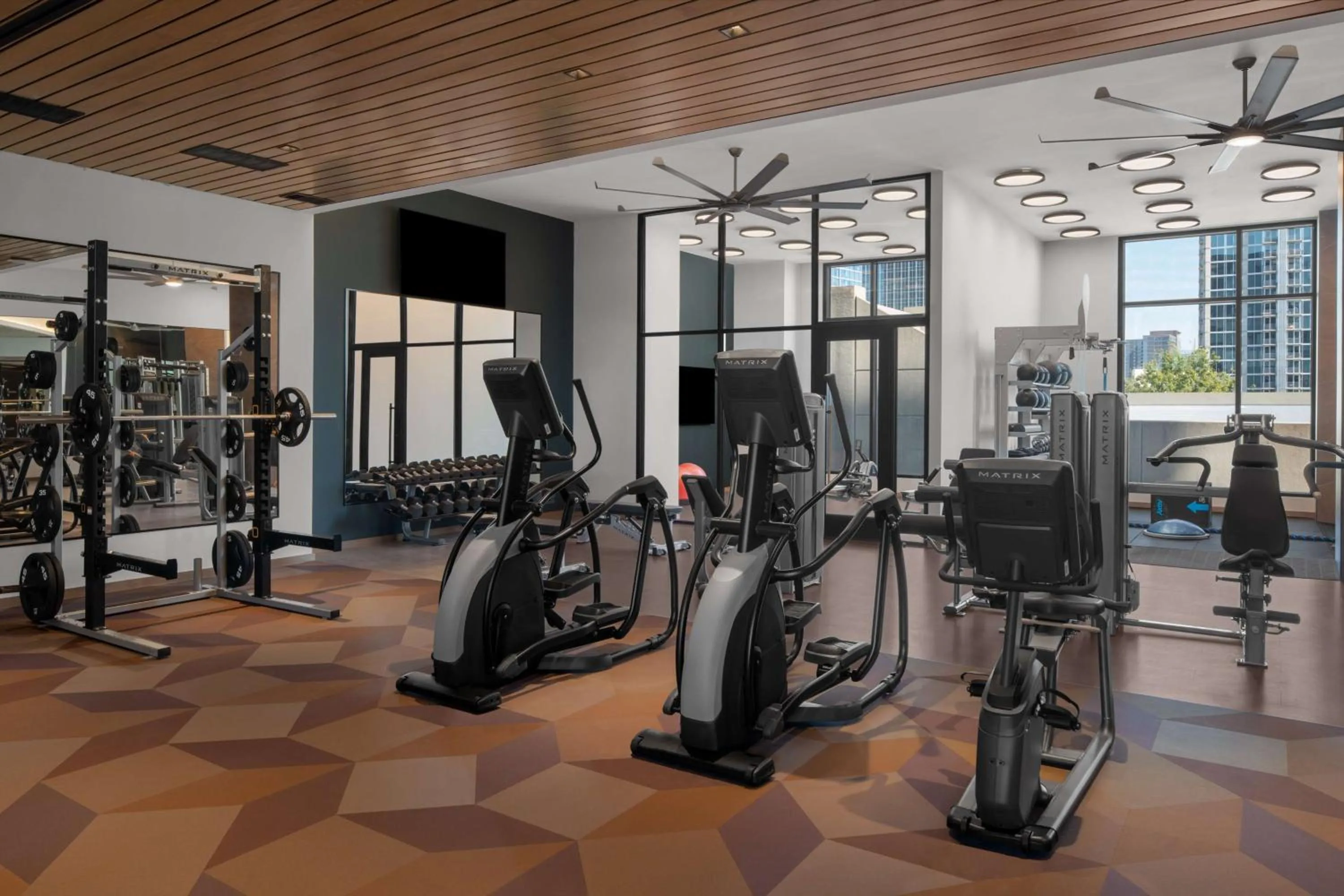 Fitness centre/facilities in Hotel Fraye Nashville, Curio Collection By Hilton
