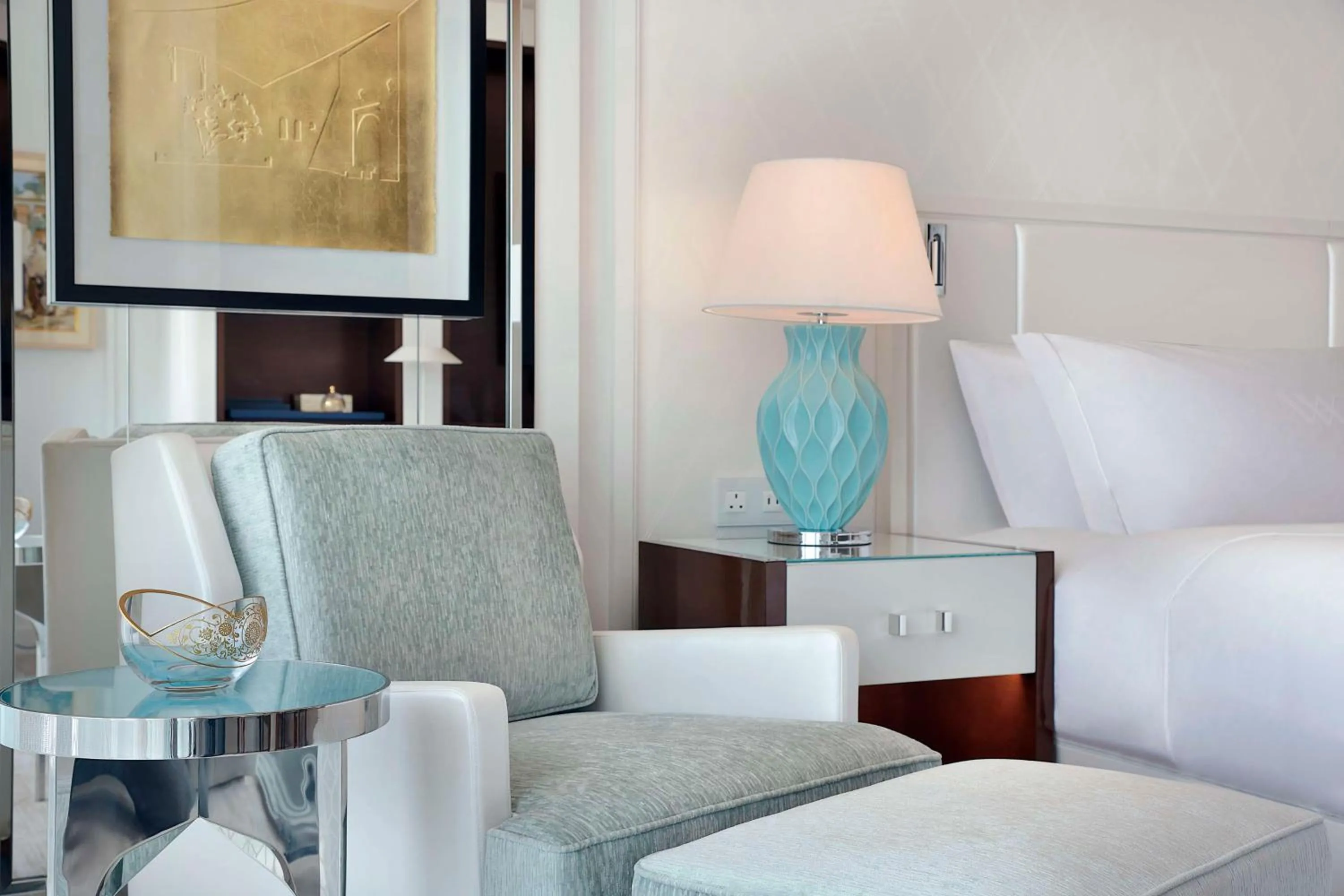 Bed in Waldorf Astoria Doha Lusail