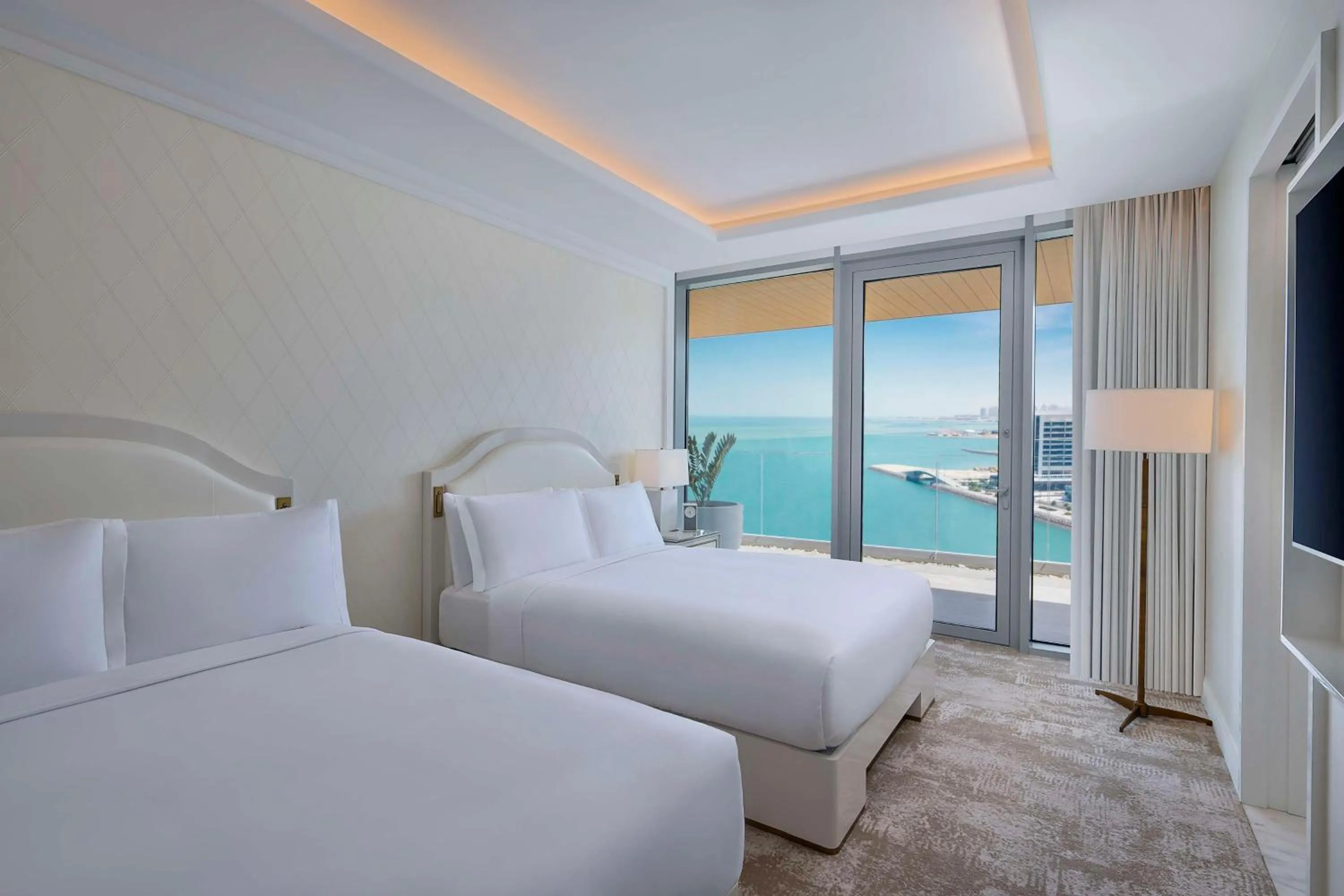 Bed in Waldorf Astoria Doha Lusail