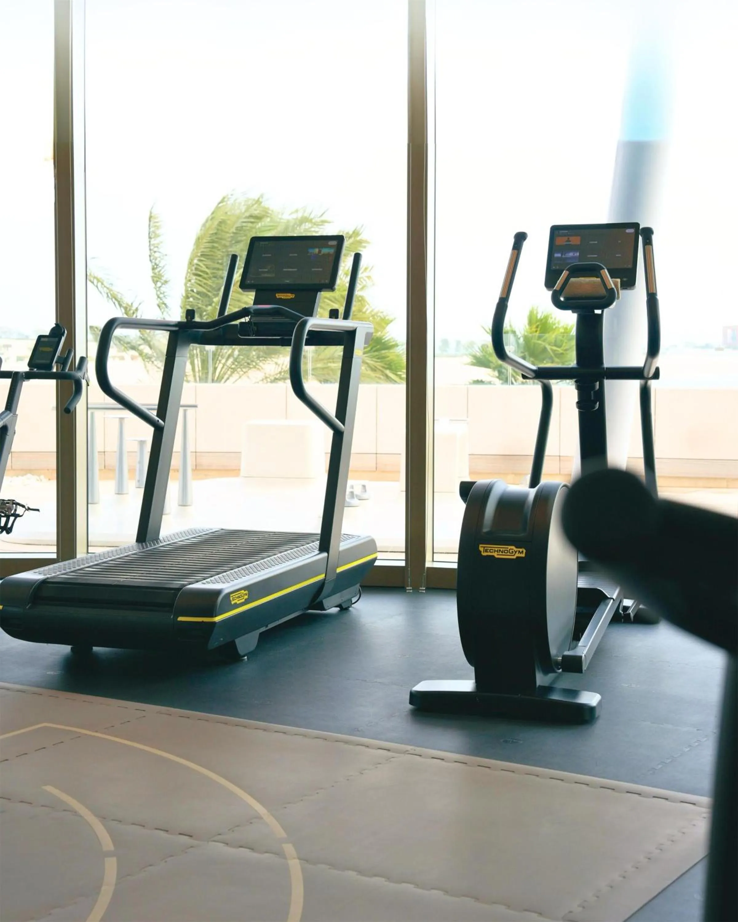 Fitness centre/facilities in Waldorf Astoria Doha Lusail