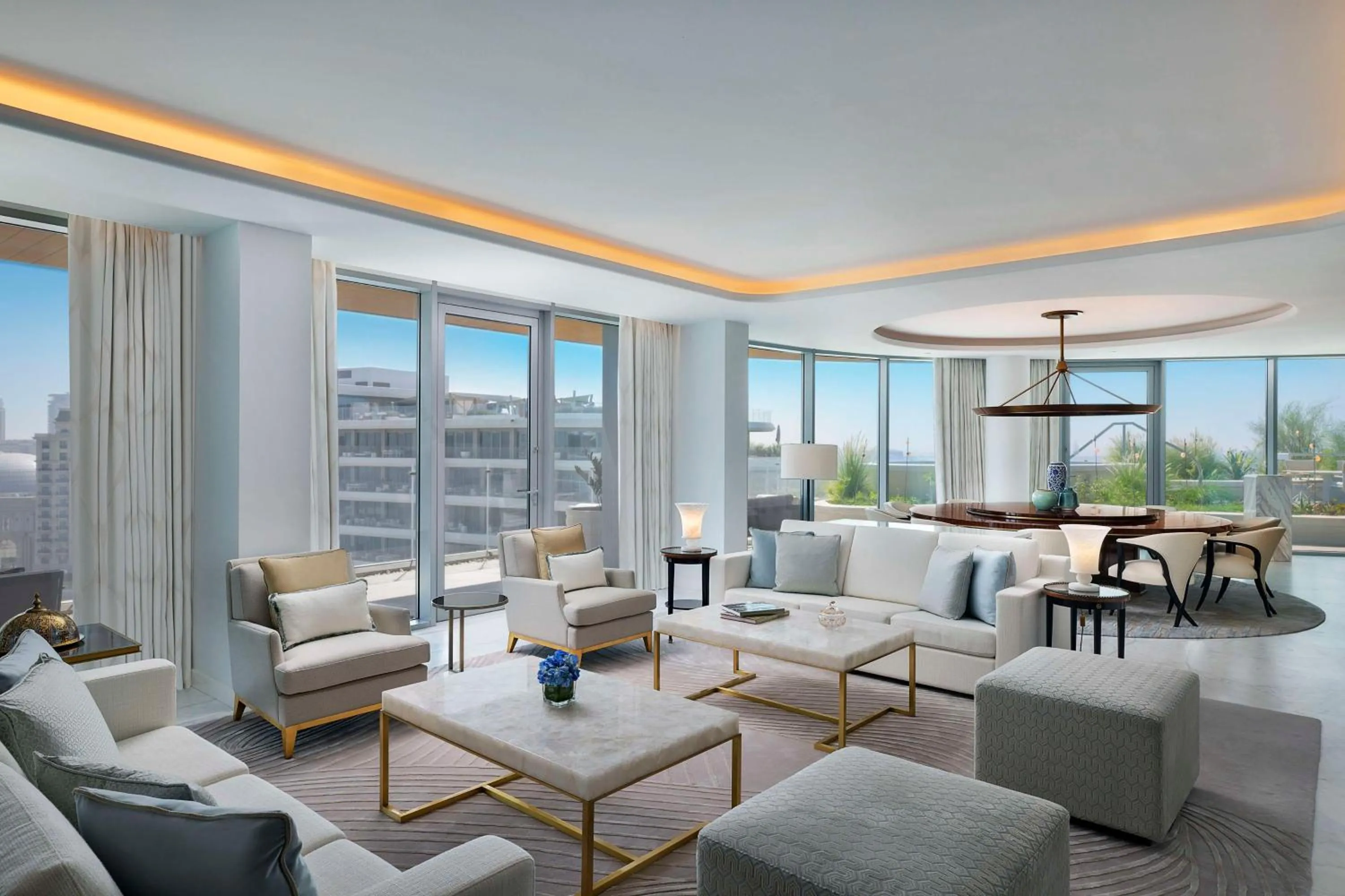 Living room in Waldorf Astoria Doha Lusail
