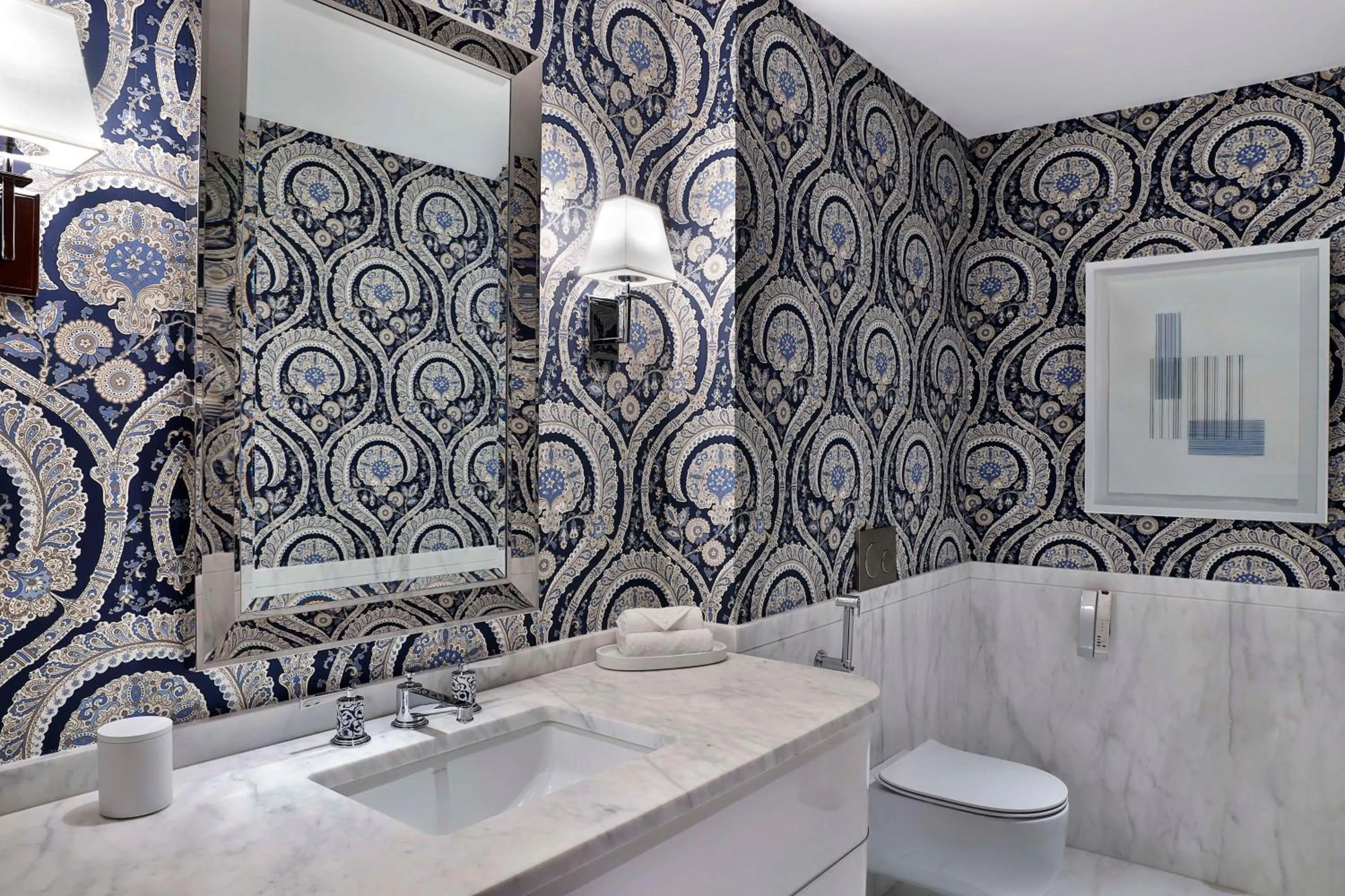 Bathroom in Waldorf Astoria Doha Lusail