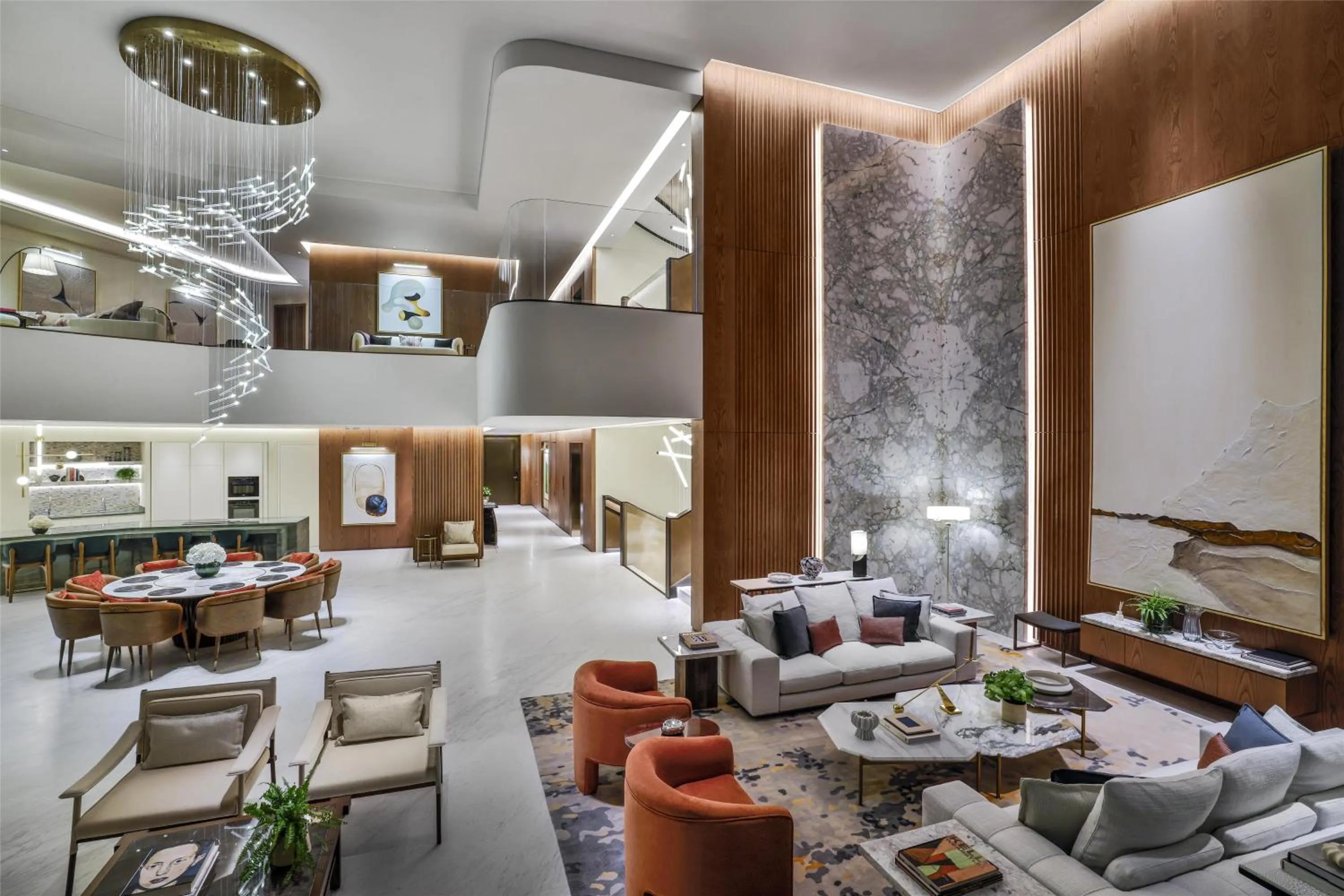 Living room in Waldorf Astoria Doha Lusail