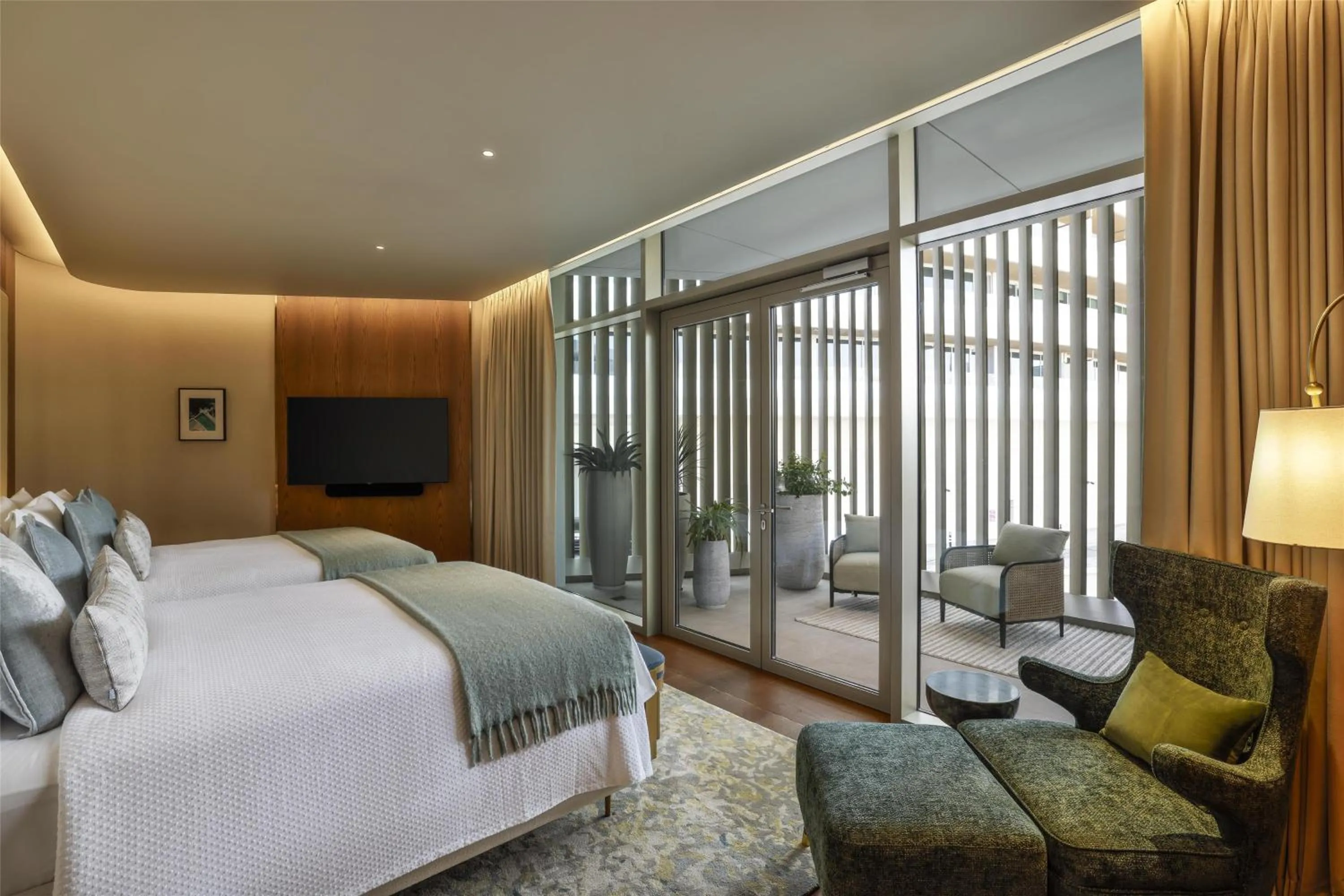 Bed in Waldorf Astoria Doha Lusail