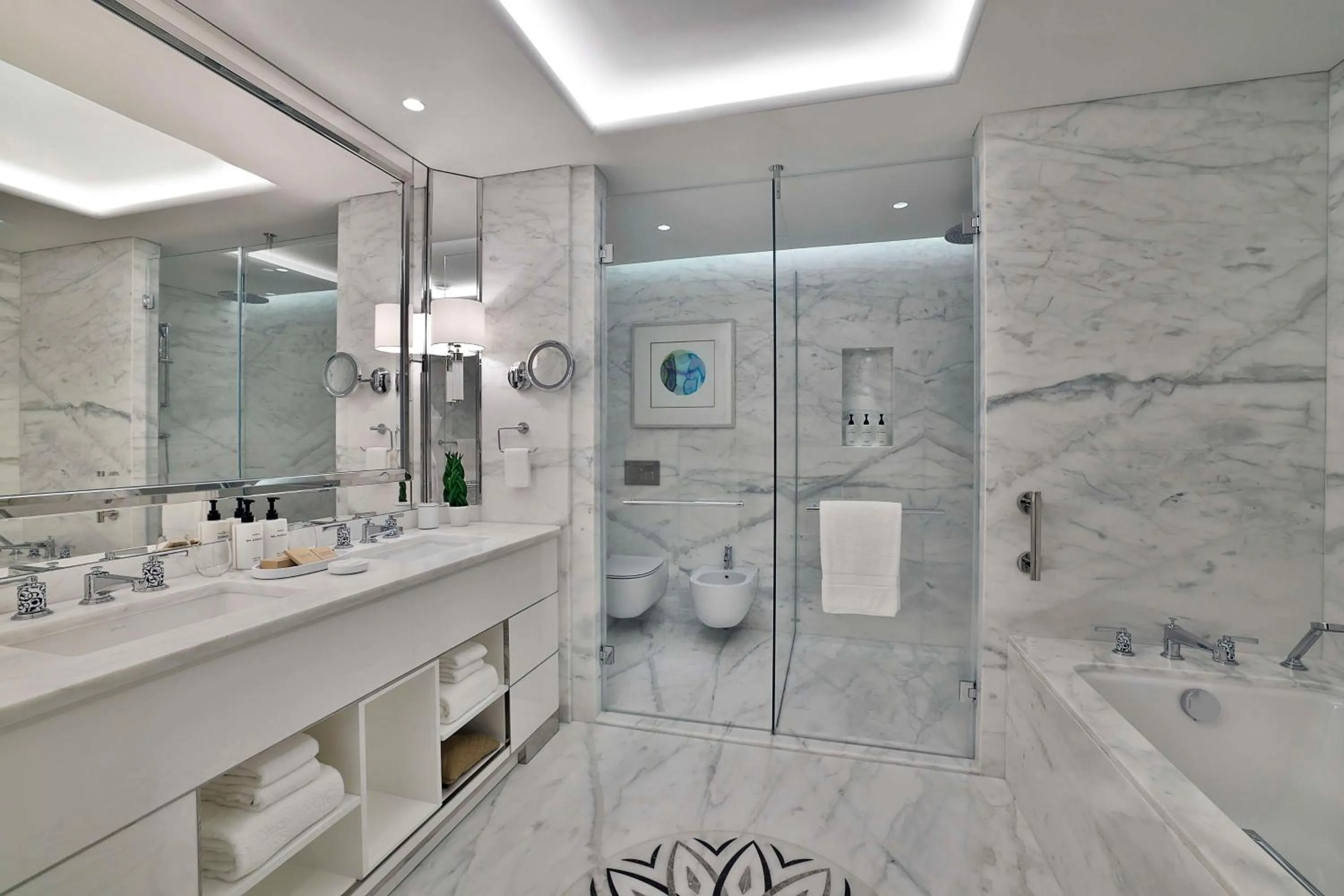 Bathroom in Waldorf Astoria Doha Lusail