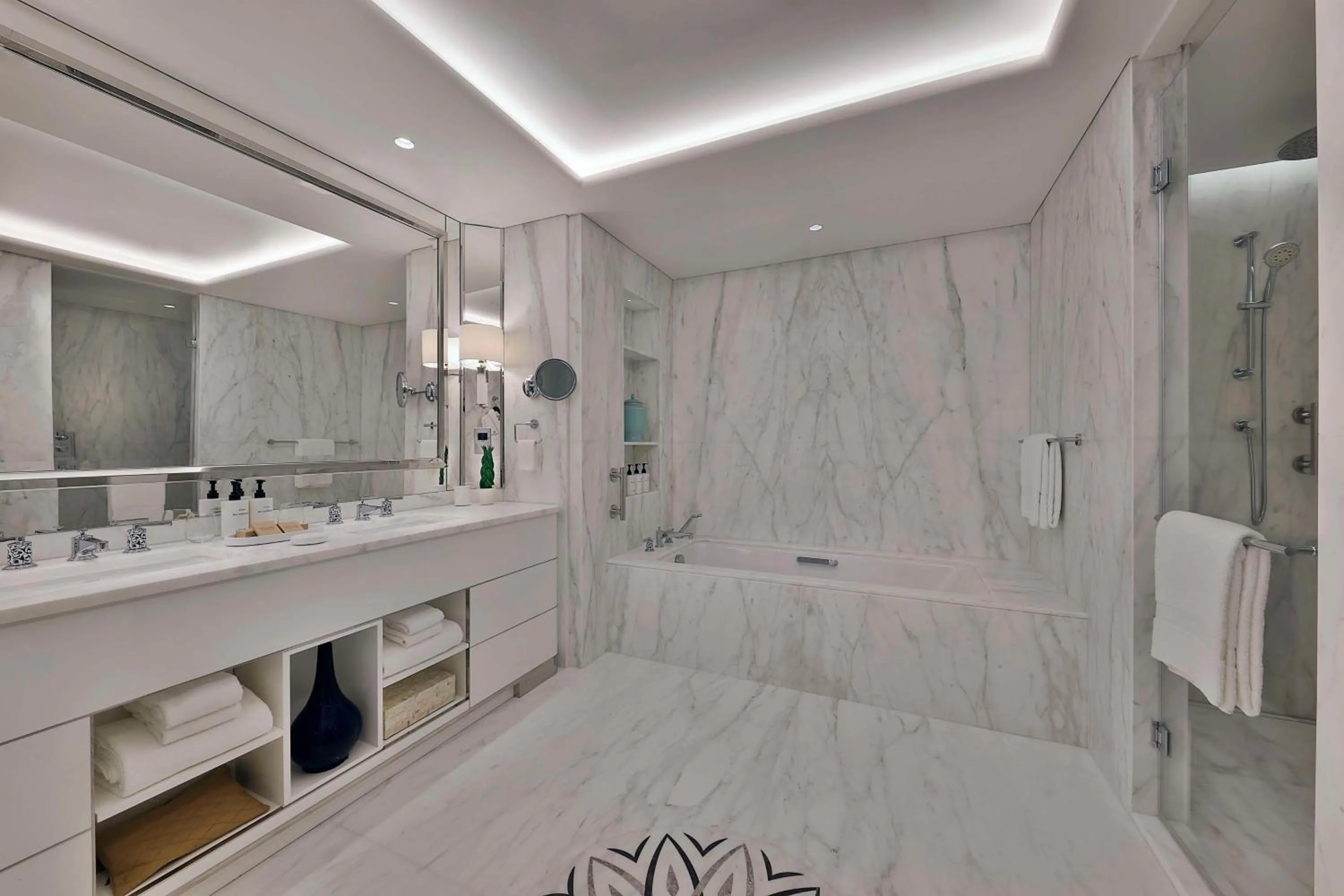 Bathroom in Waldorf Astoria Doha Lusail