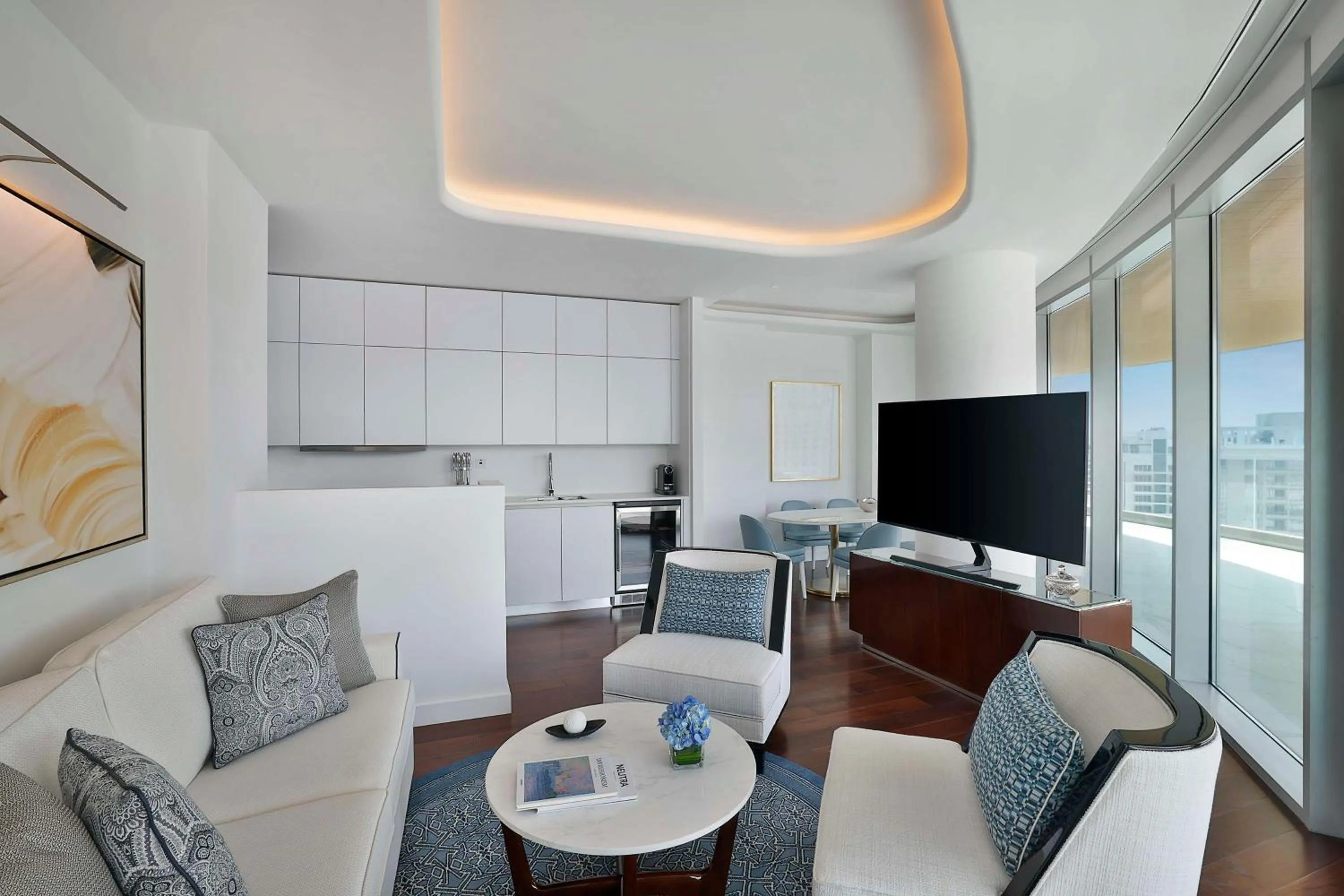 Living room in Waldorf Astoria Doha Lusail