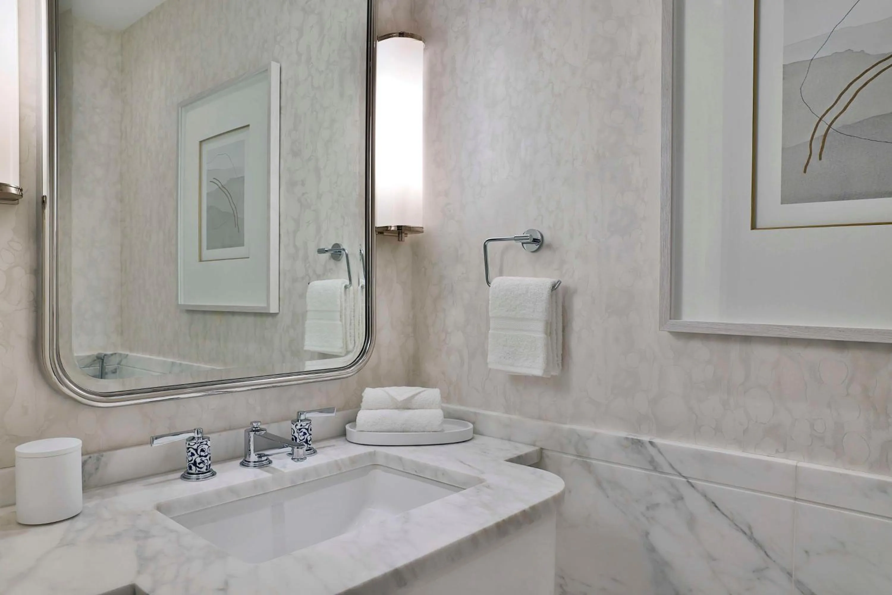 Bathroom in Waldorf Astoria Doha Lusail