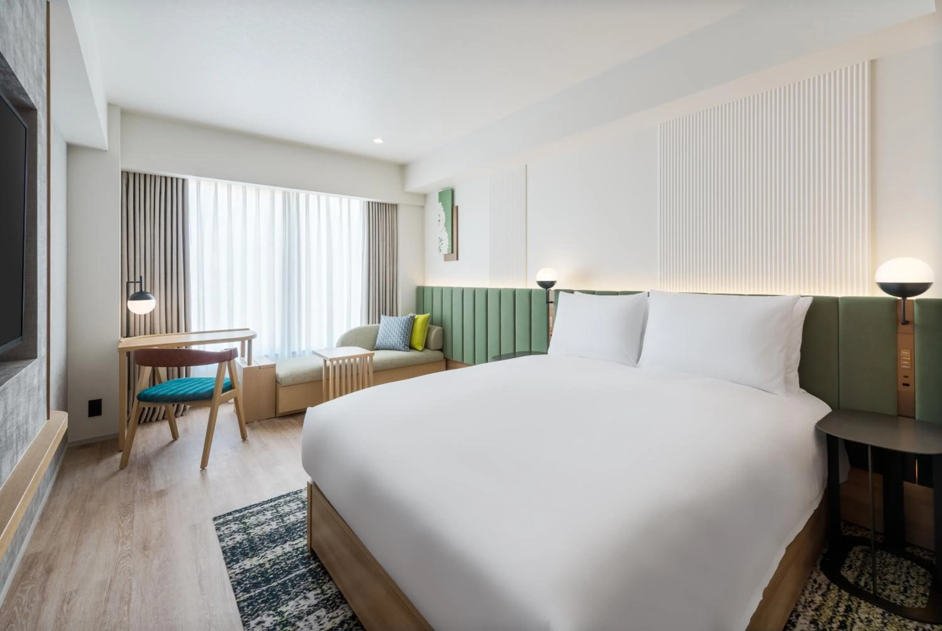 Property building, Bed in Hilton Garden Inn Kyoto Shijo Karasuma