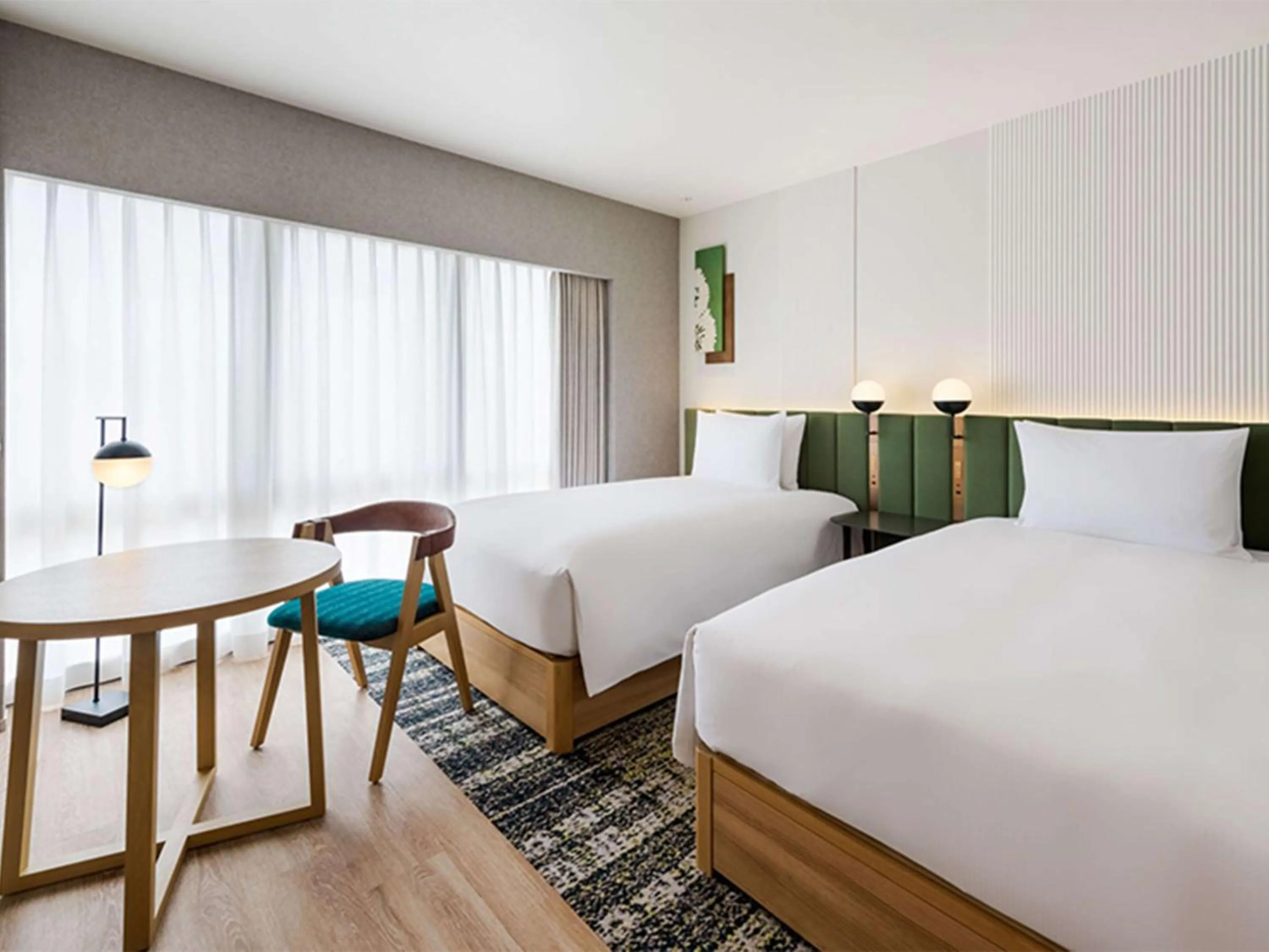 Bed in Hilton Garden Inn Kyoto Shijo Karasuma