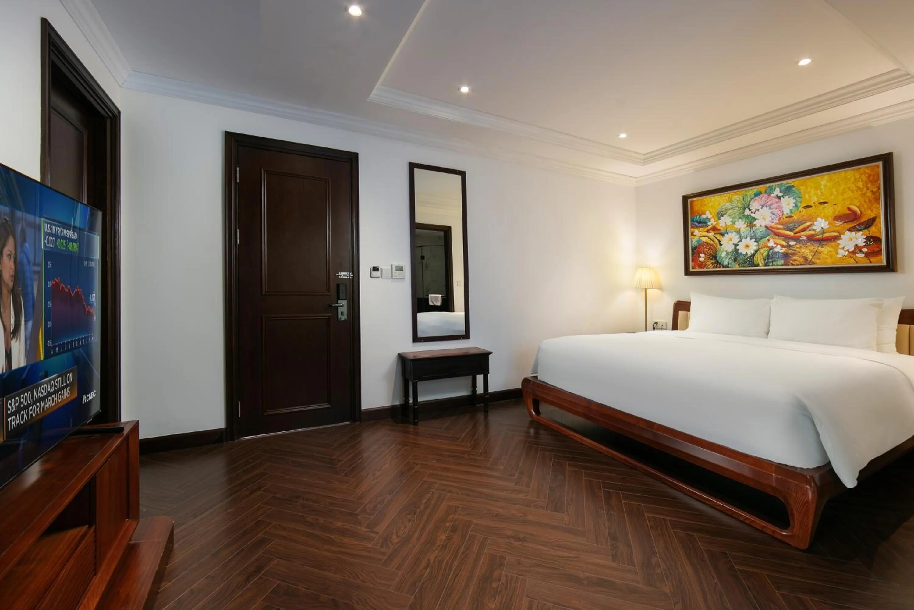Photo of the whole room, Bed in HOTEL De SOURIANT Premium Hanoi