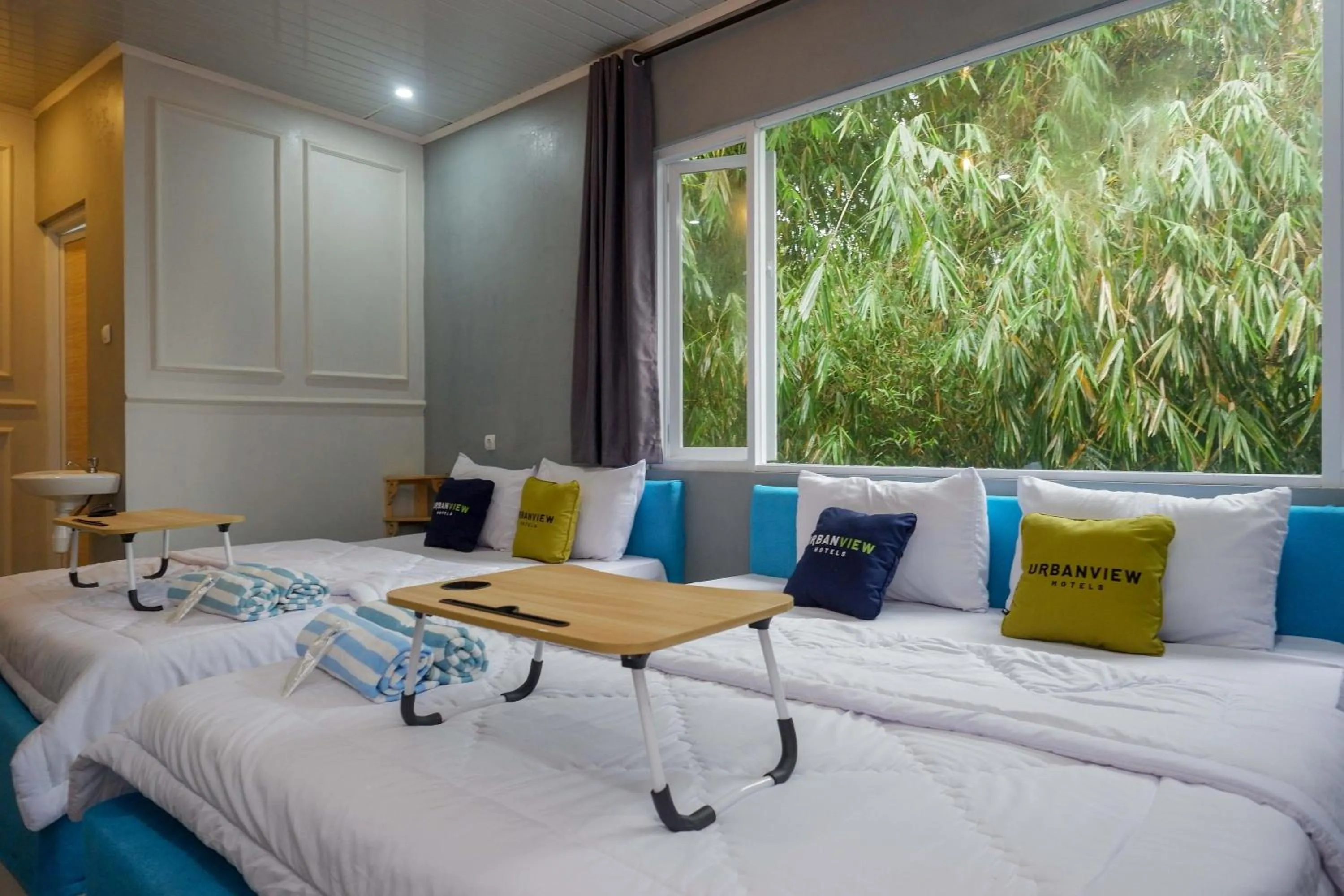 Bedroom, Bed in Urbanview Hotel Umbrella Dieng by RedDoorz