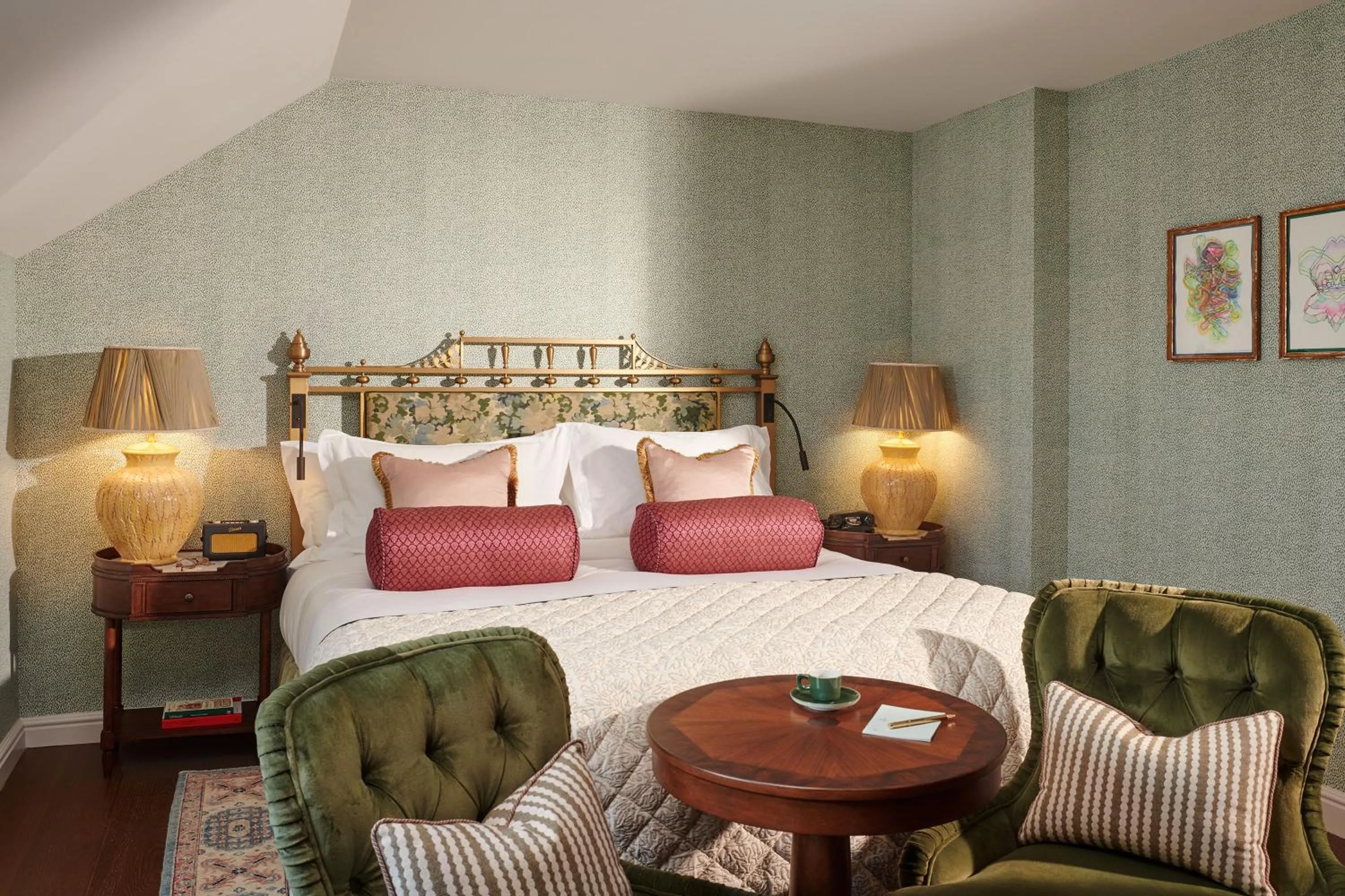 Bedroom, Bed in Gleneagles Townhouse