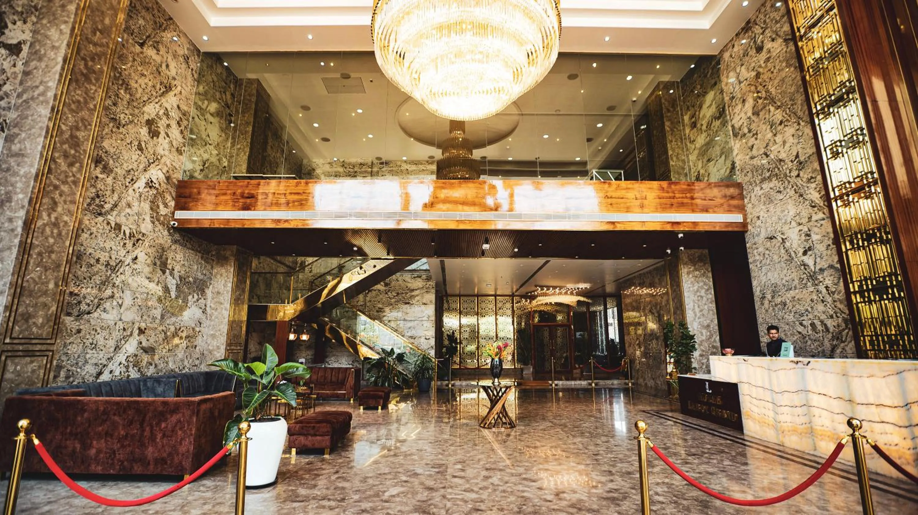 Lobby or reception in Leroy Grand - Yeshwanthpur