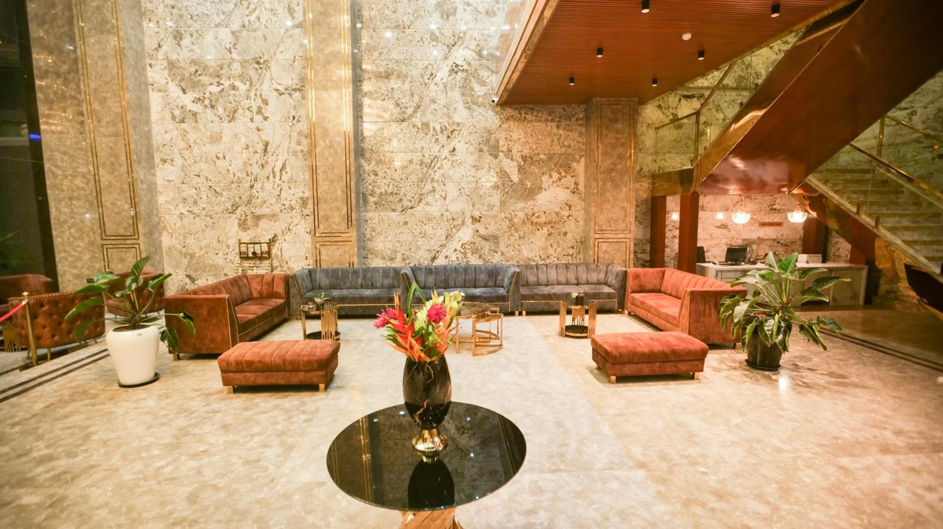 Lobby or reception in Leroy Grand - Yeshwanthpur
