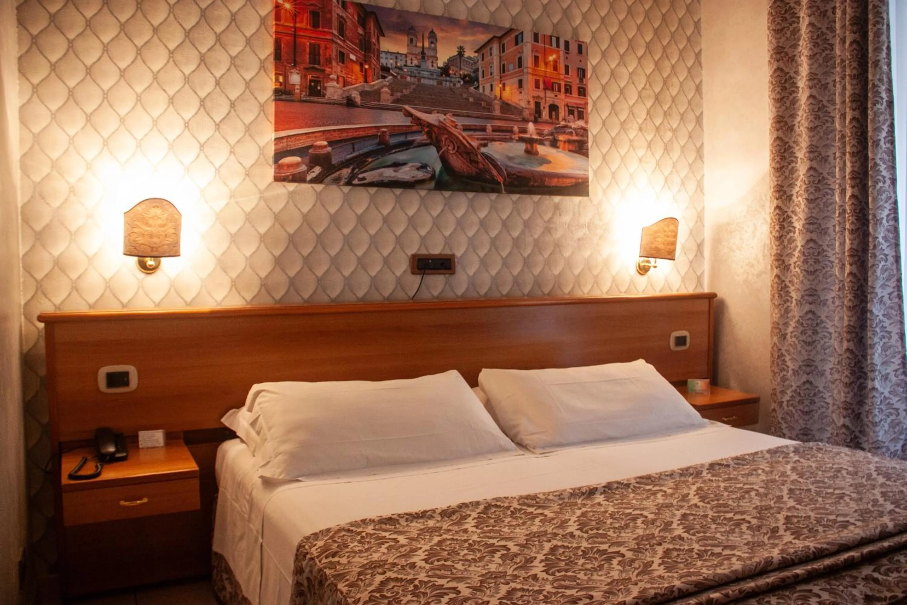 Bedroom, Bed in Hotel Assisi