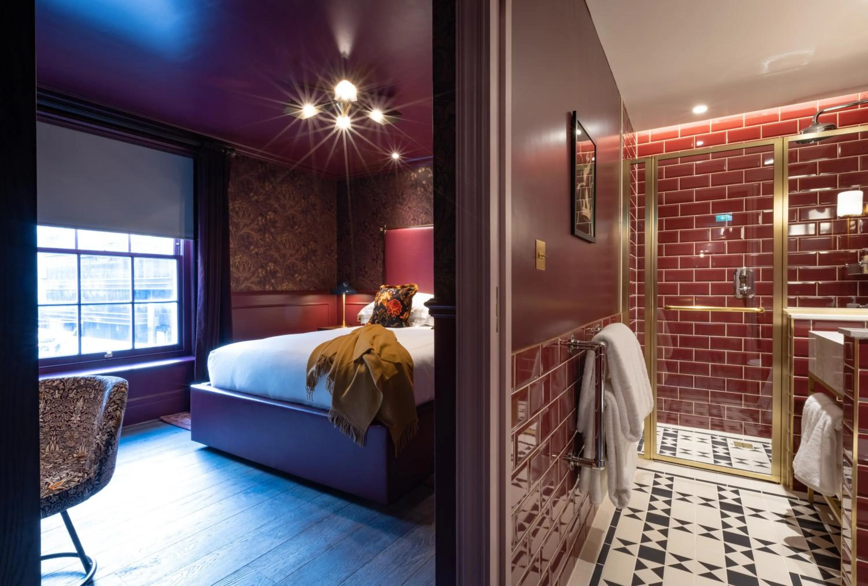 Bedroom, Bed in Sun Street Hotel Shoreditch