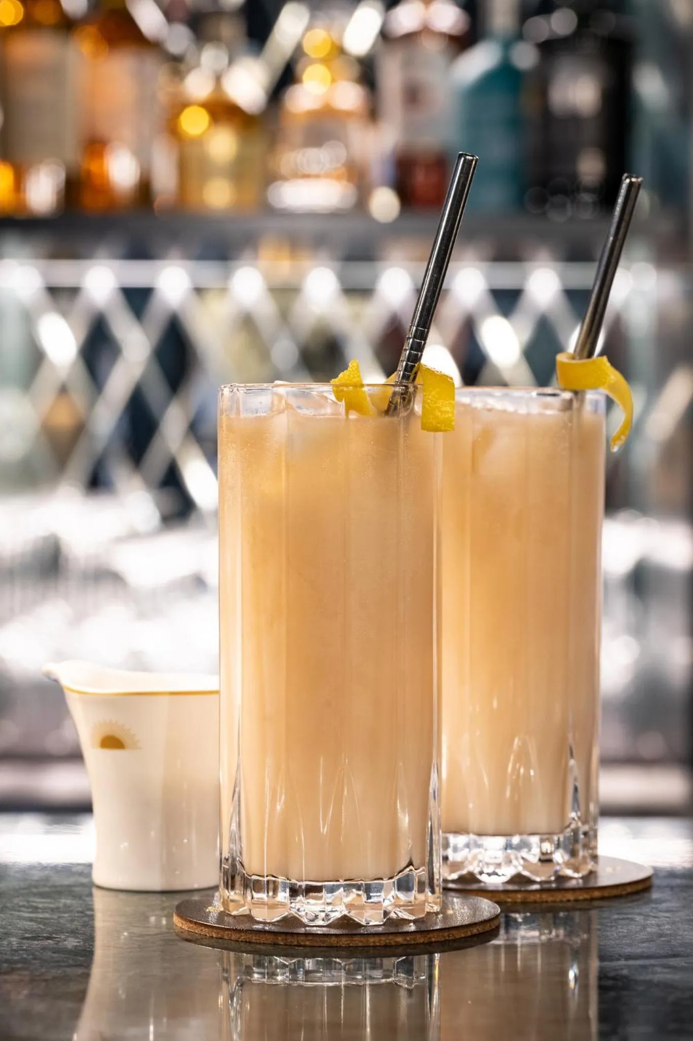 Drinks in Sun Street Hotel Shoreditch