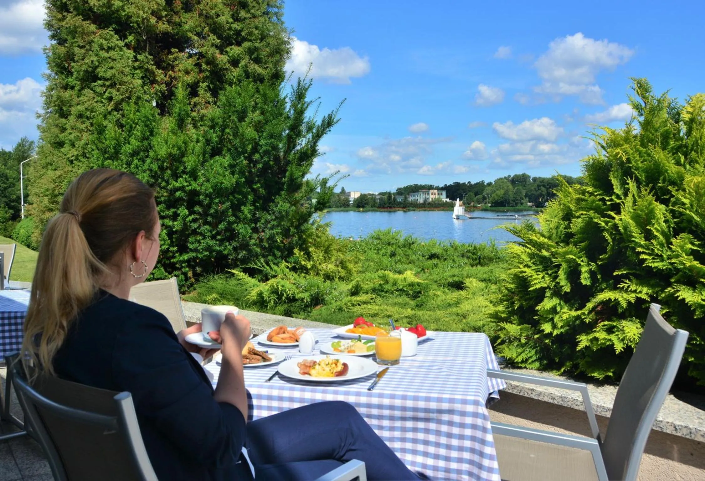 Balcony/Terrace in Hotel HP Park Poznań Malta