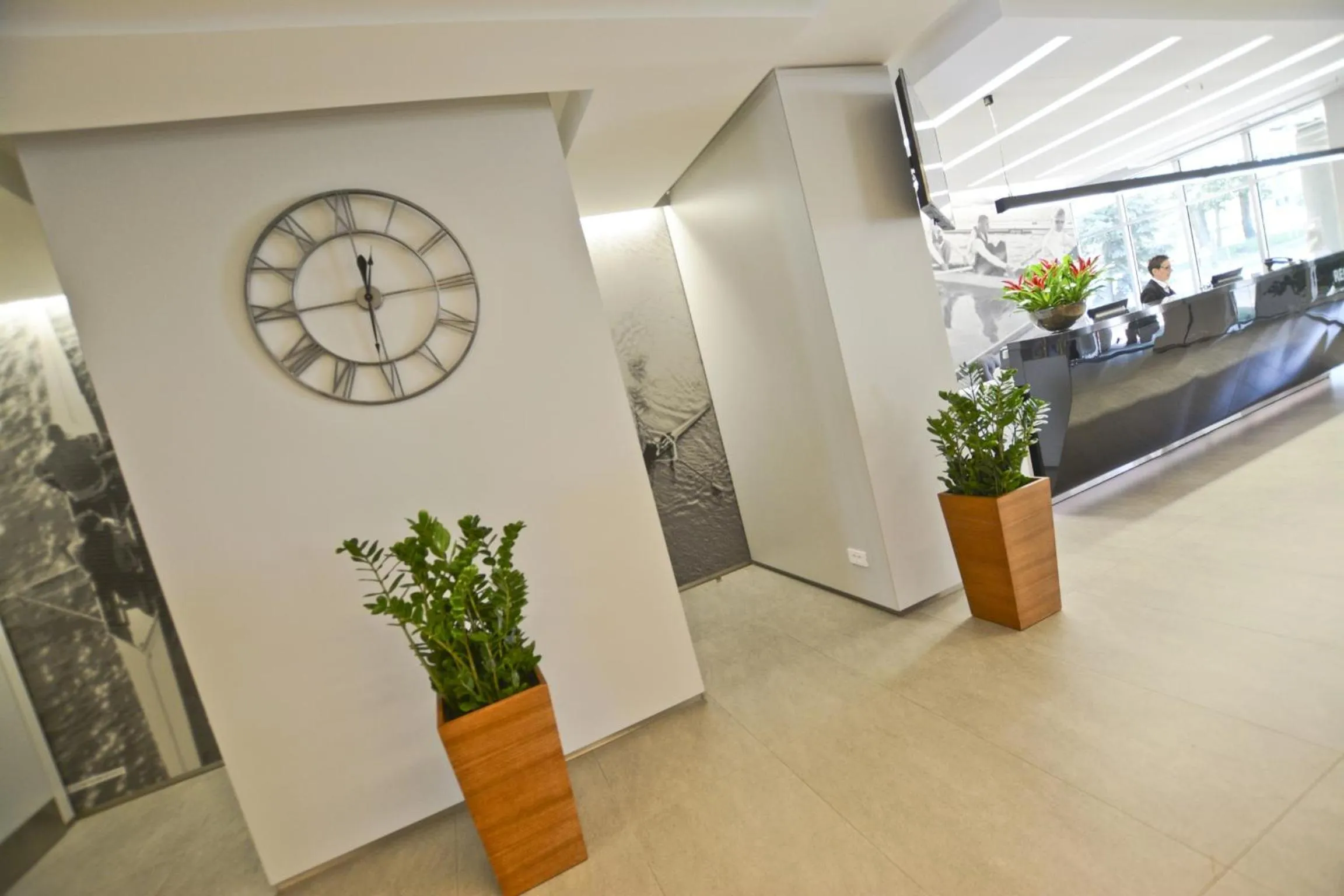 Lobby or reception in Hotel HP Park Poznań Malta