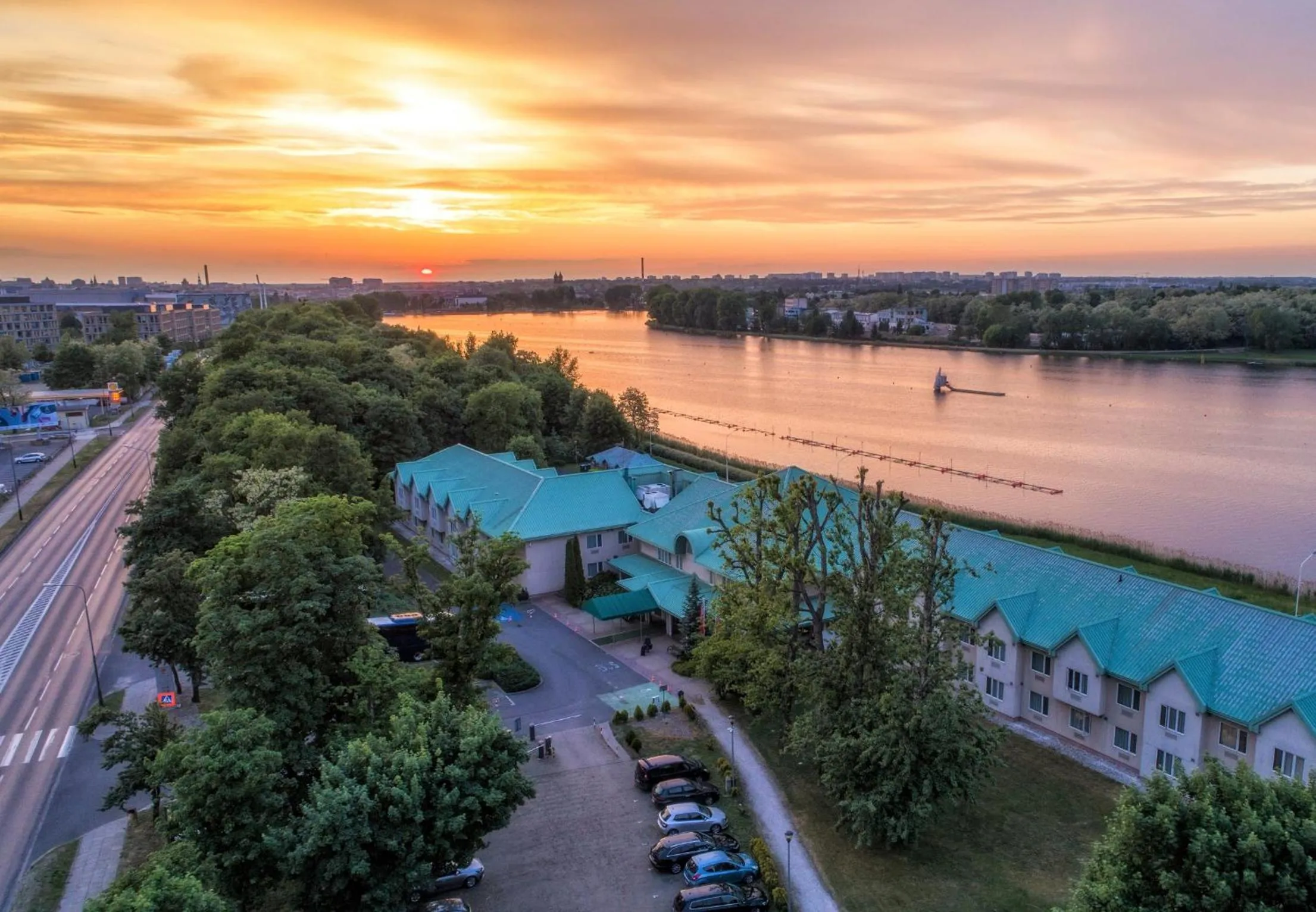 Bird's eye view in Hotel HP Park Poznań Malta
