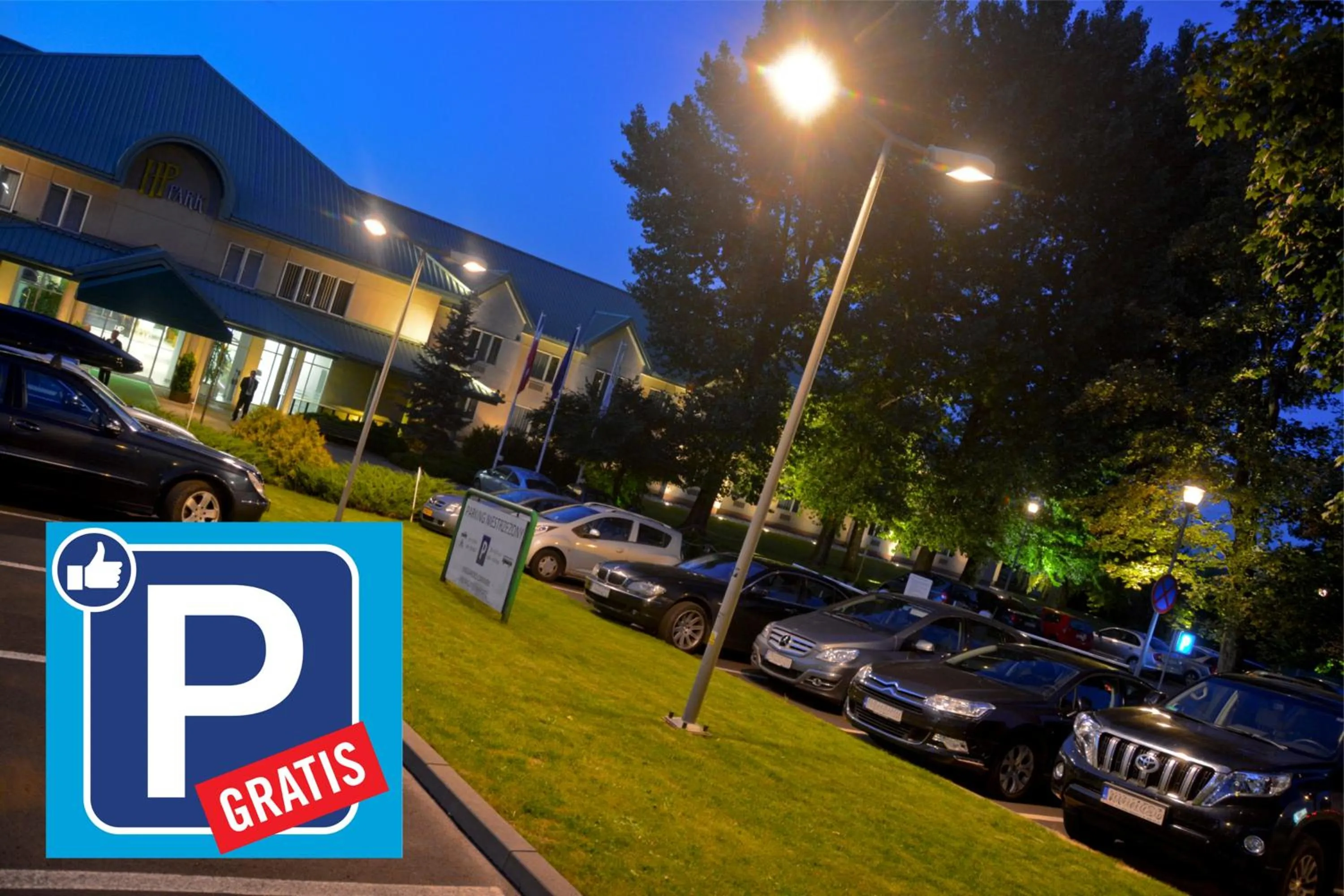 Property building in Hotel HP Park Poznań Malta