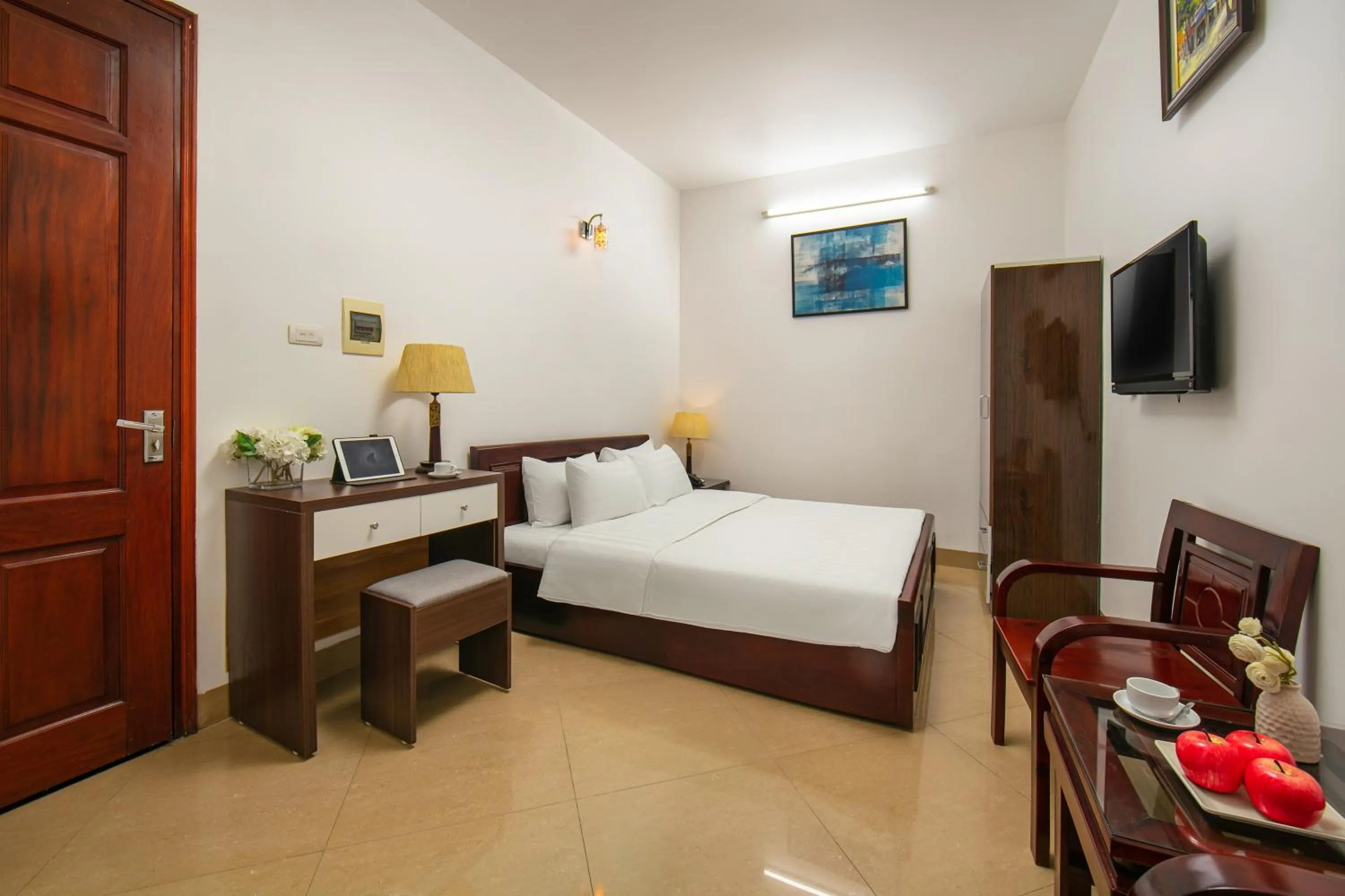 Bed in Mia Sen Vong Hotel Ha Noi