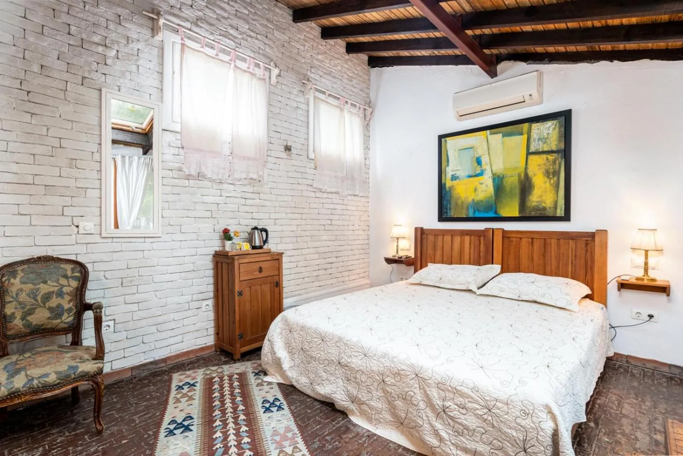 Bed in Ephesus Lodge