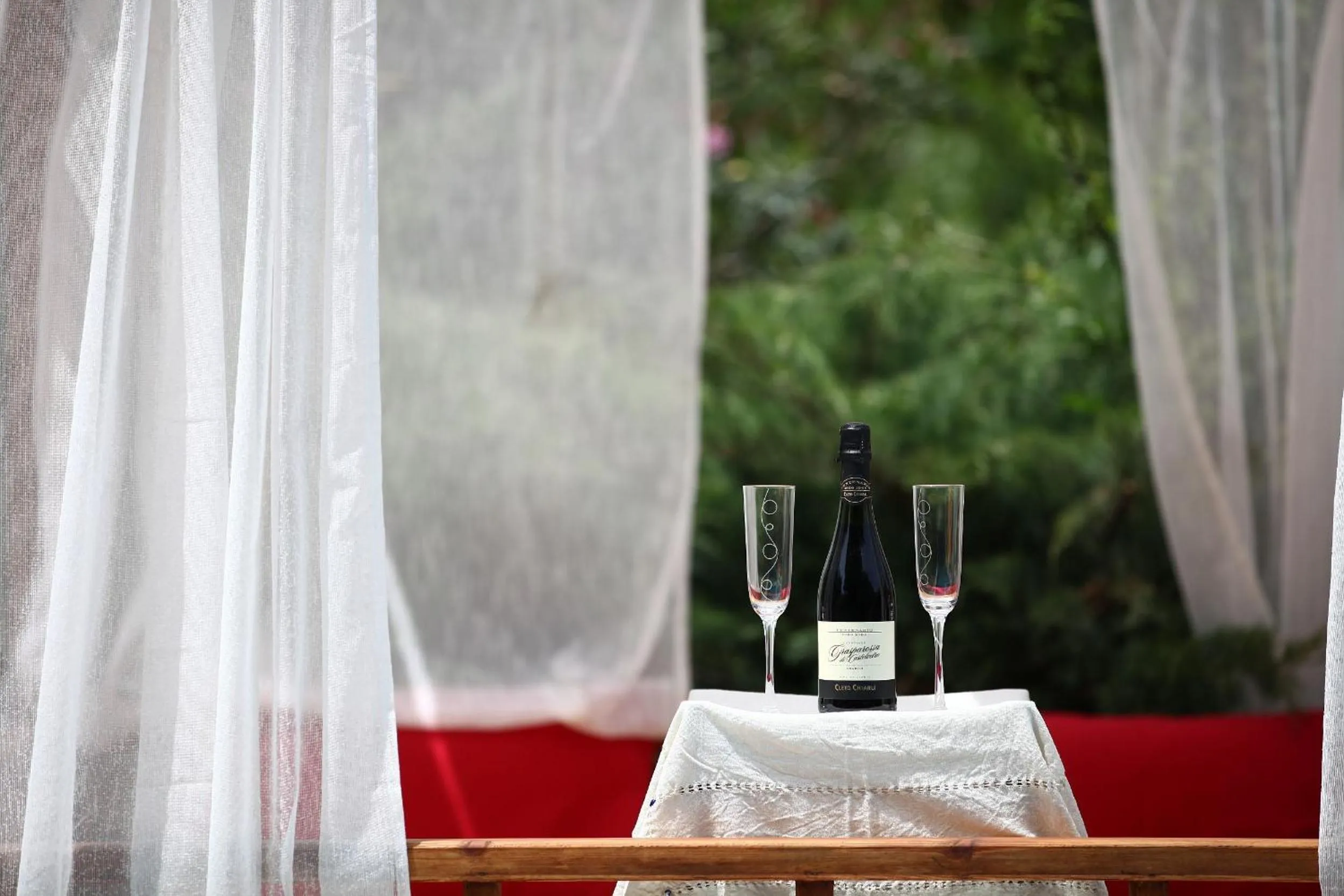 Patio in Ephesus Lodge