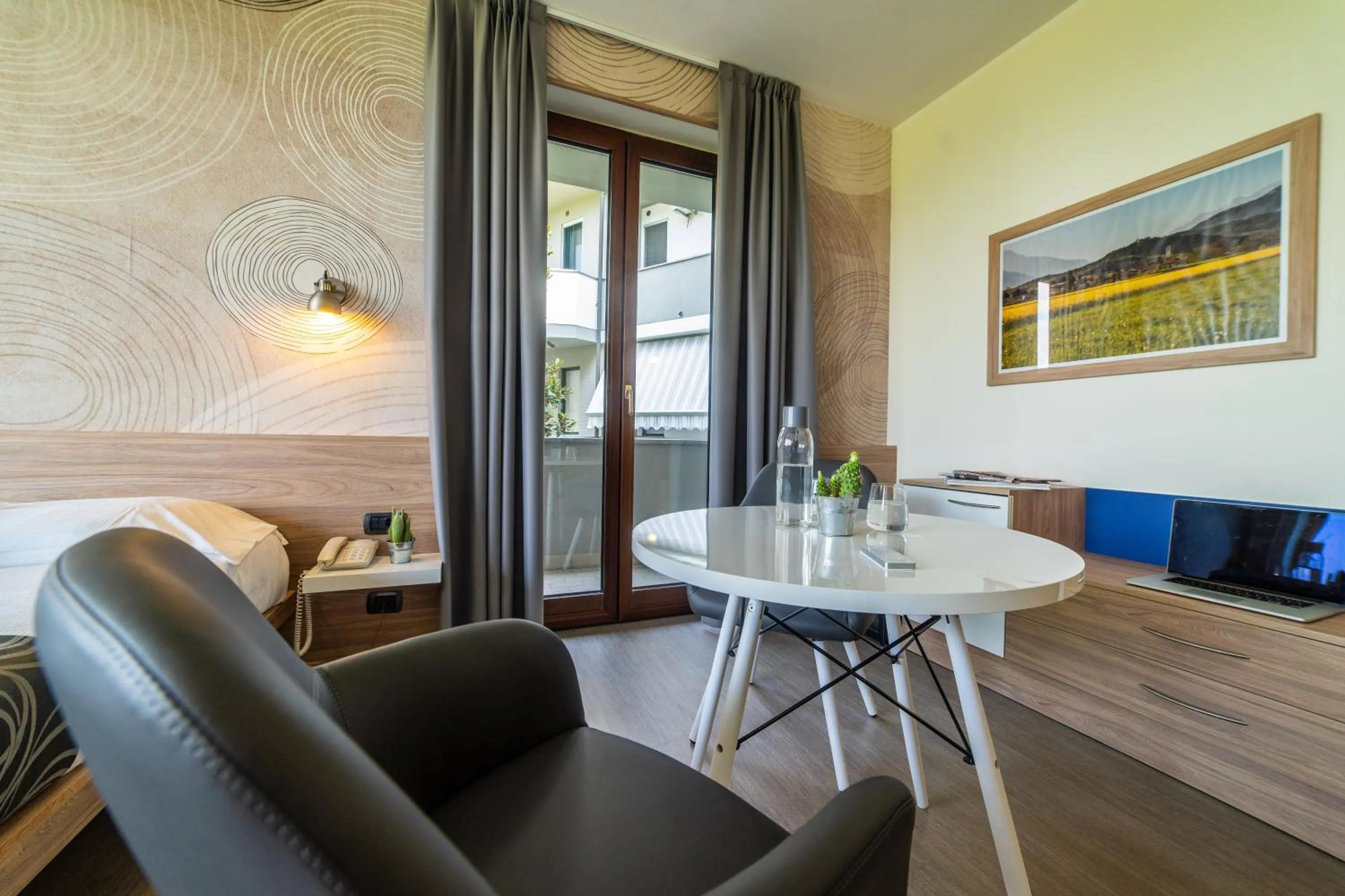 Seating area in Hotel Gardenia