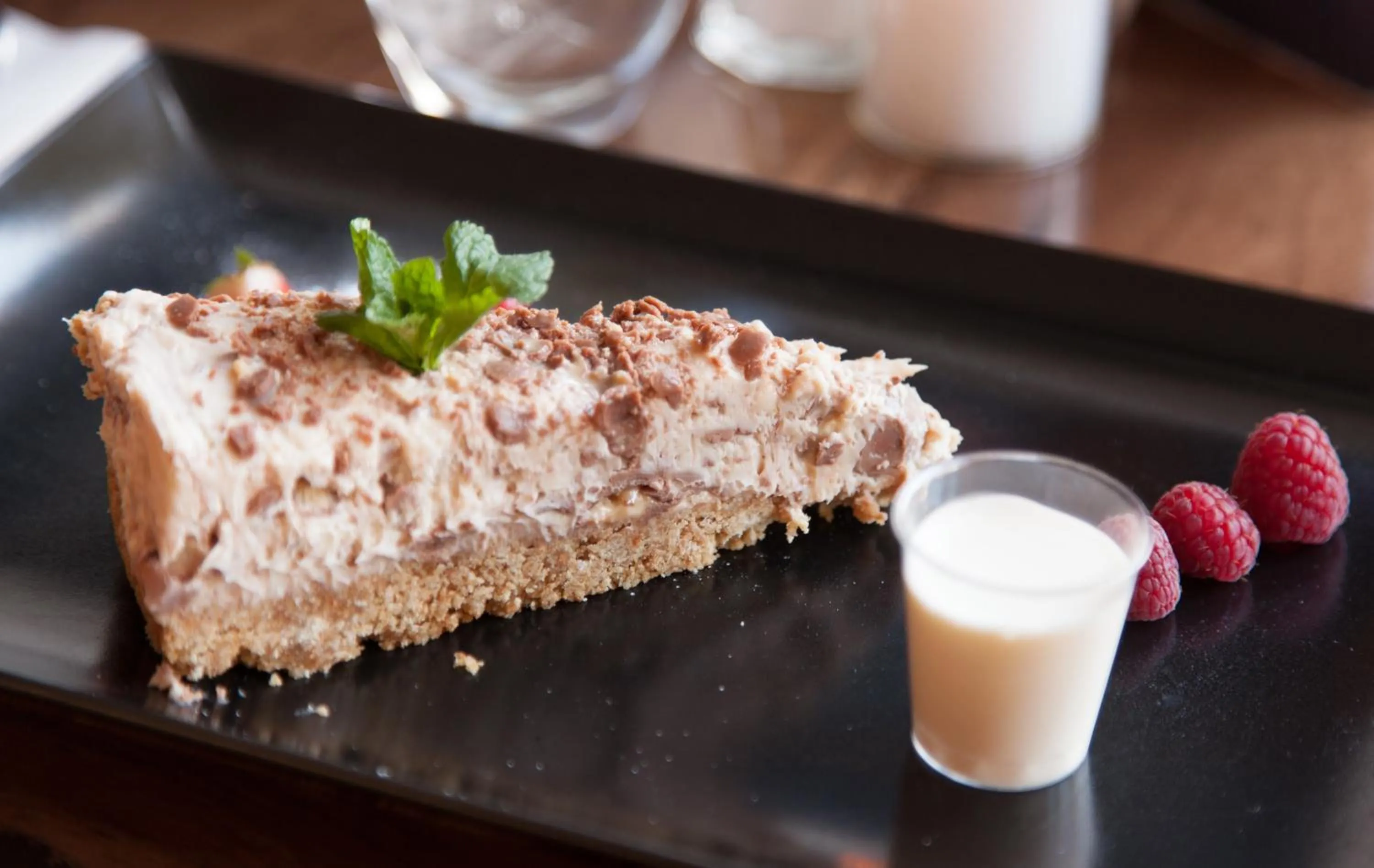 Food close-up in The Salmon Inn