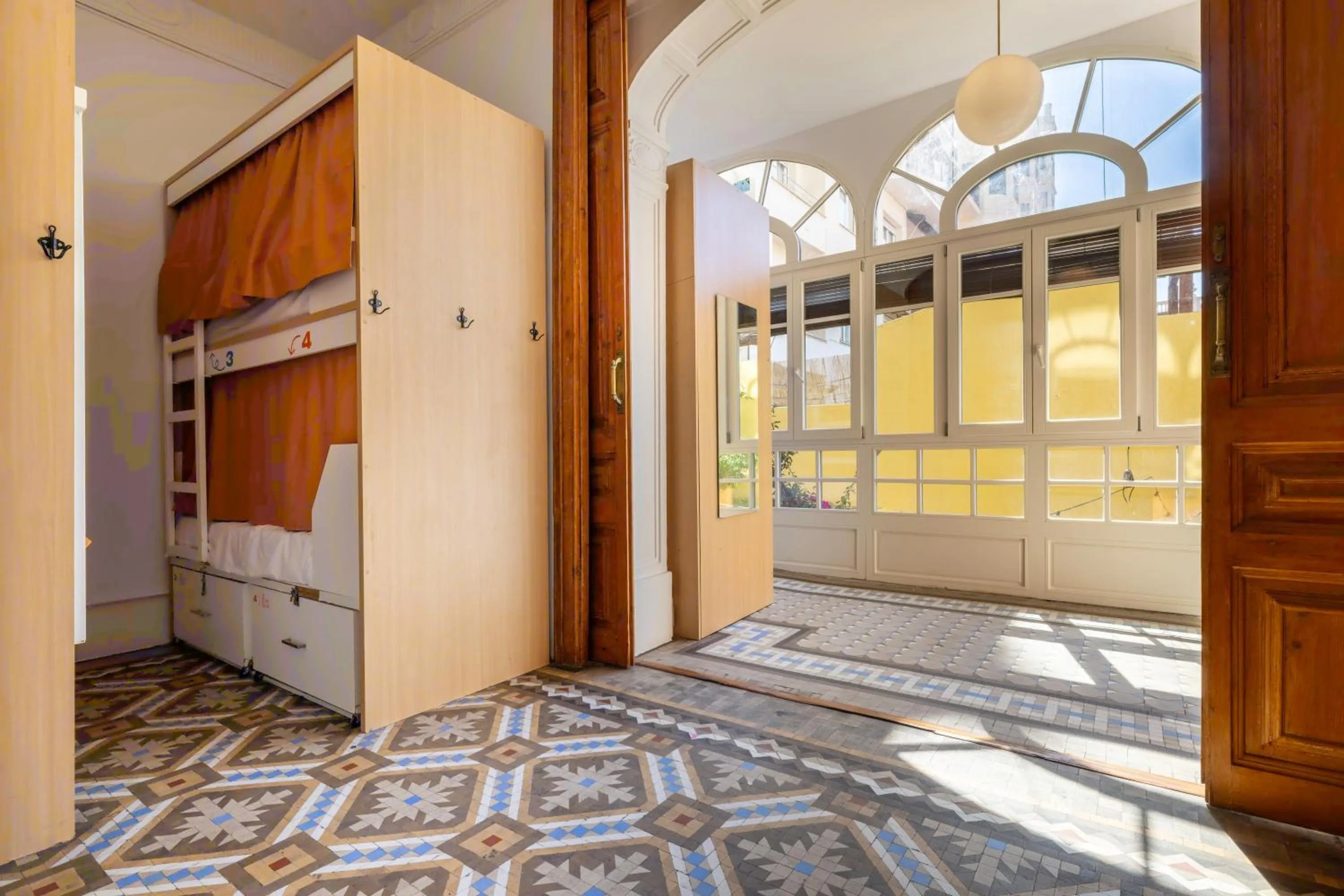 Bed in The Loft House Barcelona