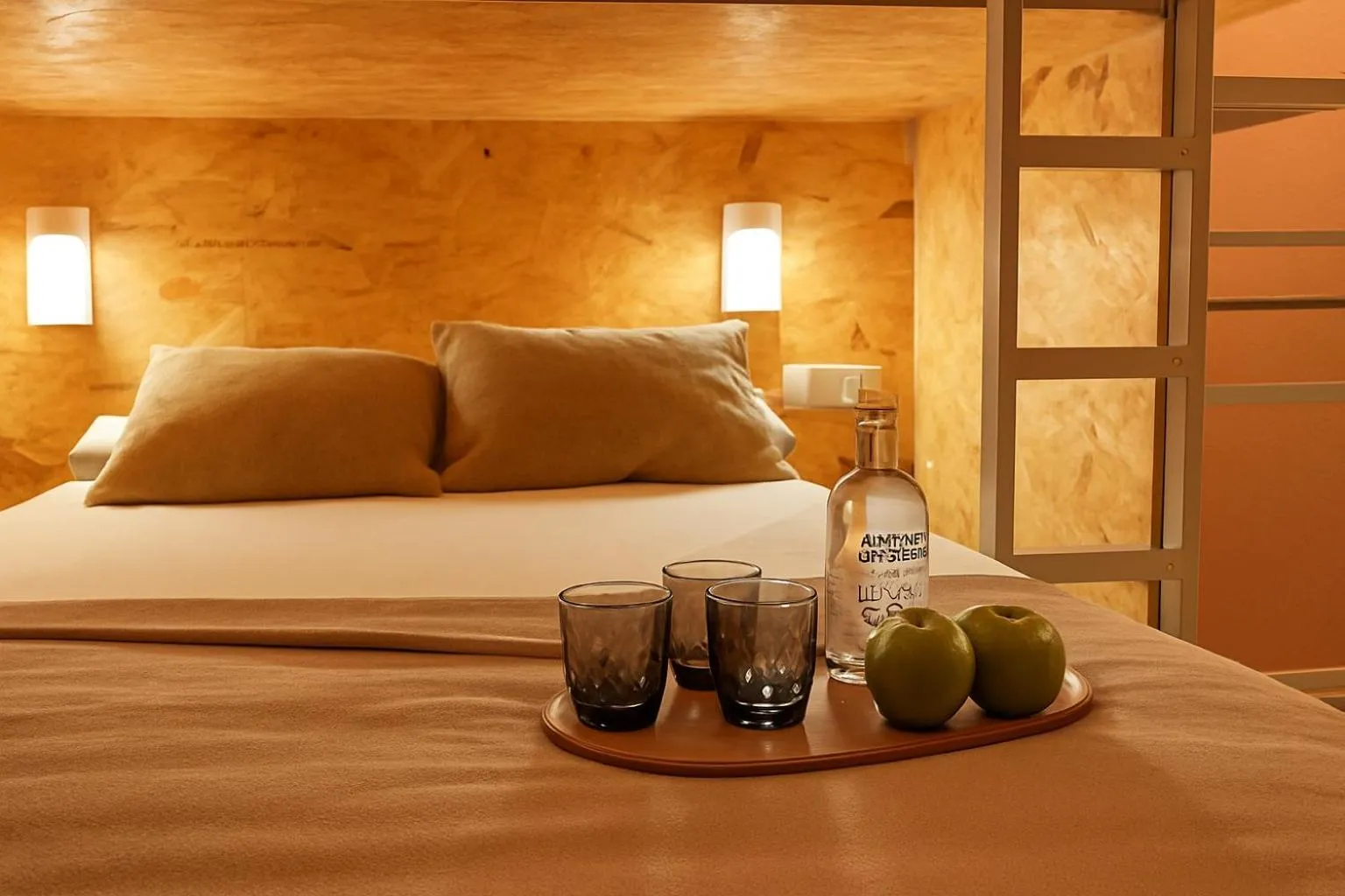 Bed in The Loft House Barcelona