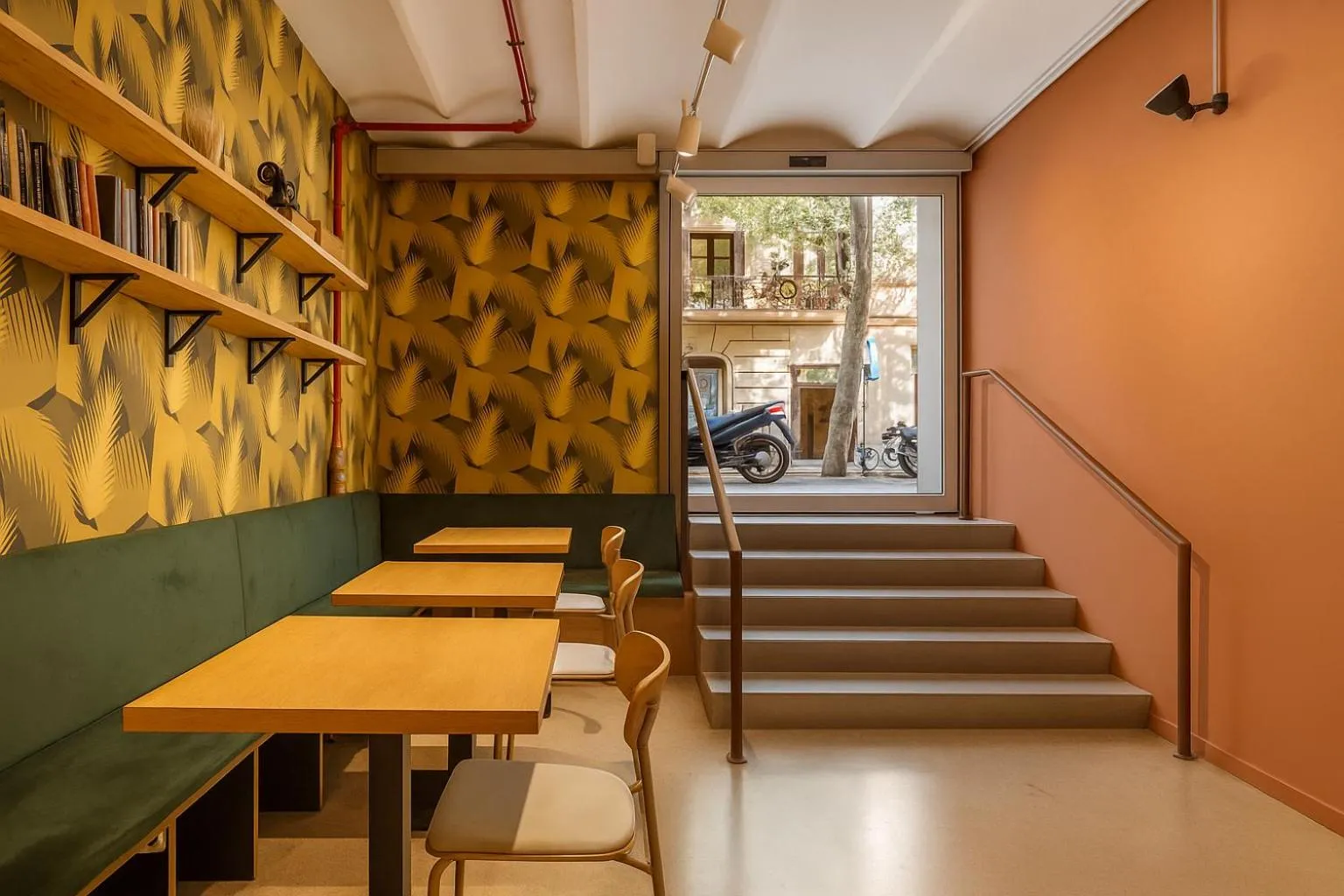 Seating area in The Loft House Barcelona