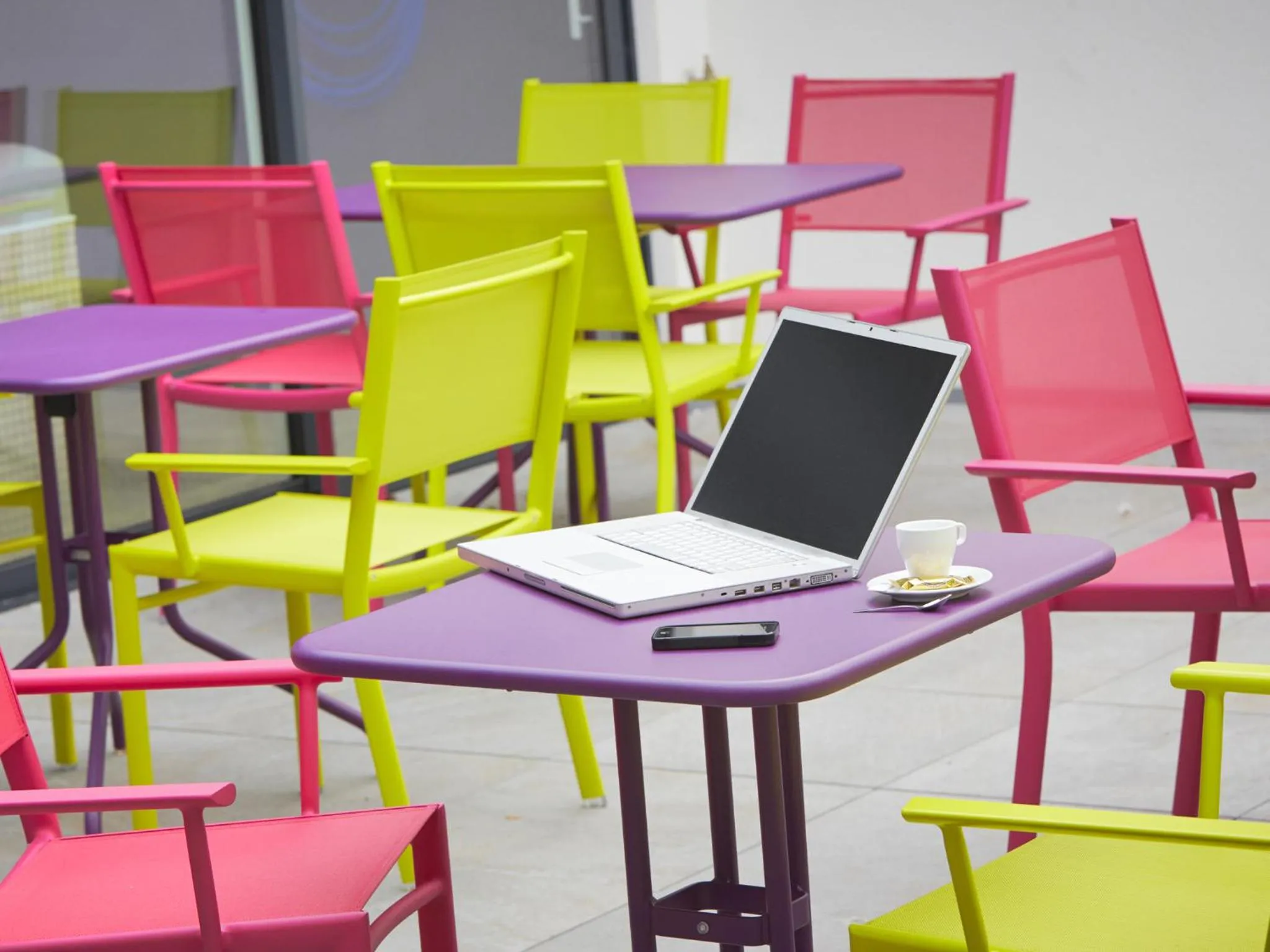 Patio in Kyriad Prestige Saint-Malo