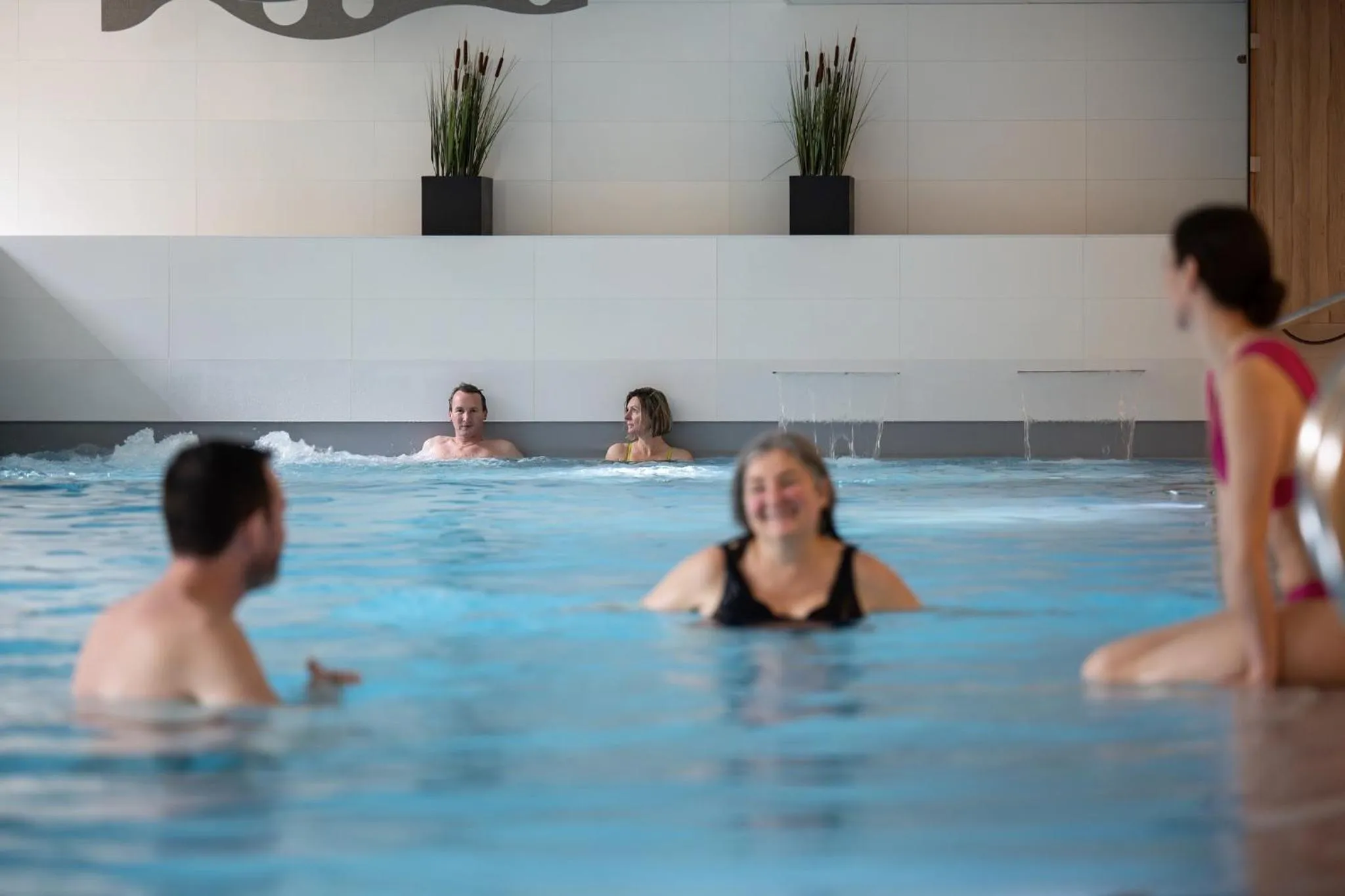 Swimming pool in Kyriad Prestige Saint-Malo