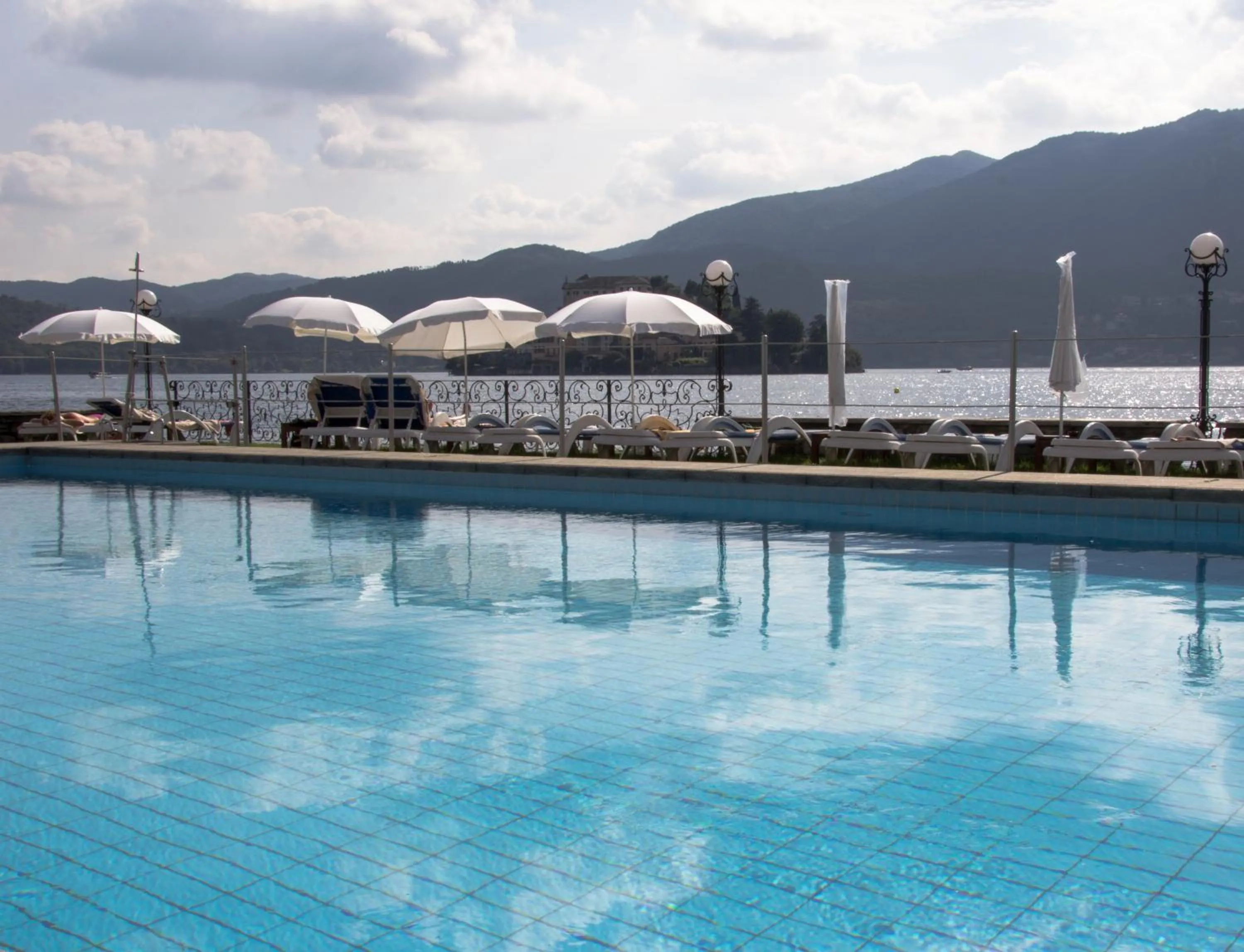 Swimming pool in Hotel San Rocco