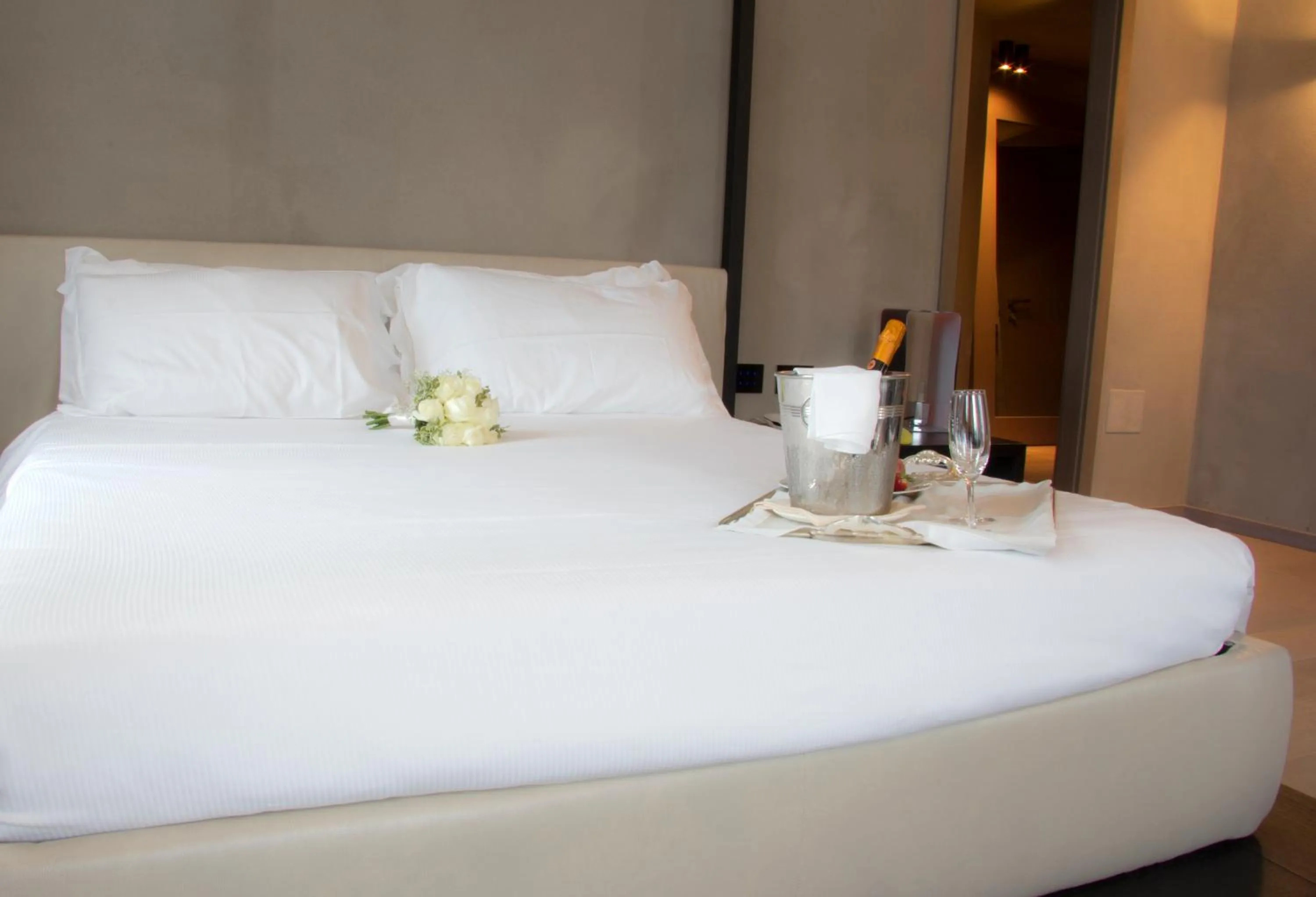 Bedroom, Bed in Hotel San Rocco