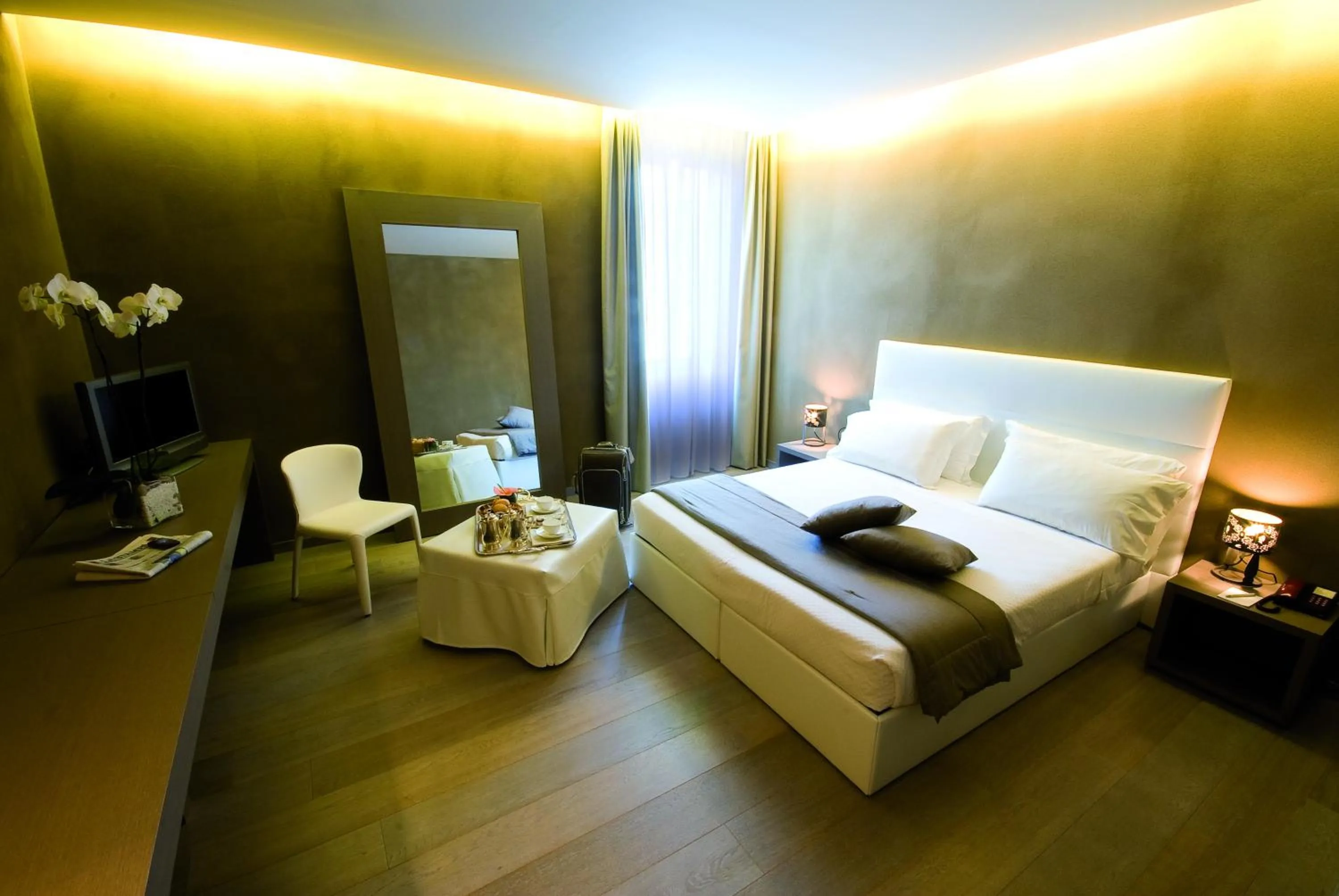 Bedroom, Bed in Hotel San Rocco