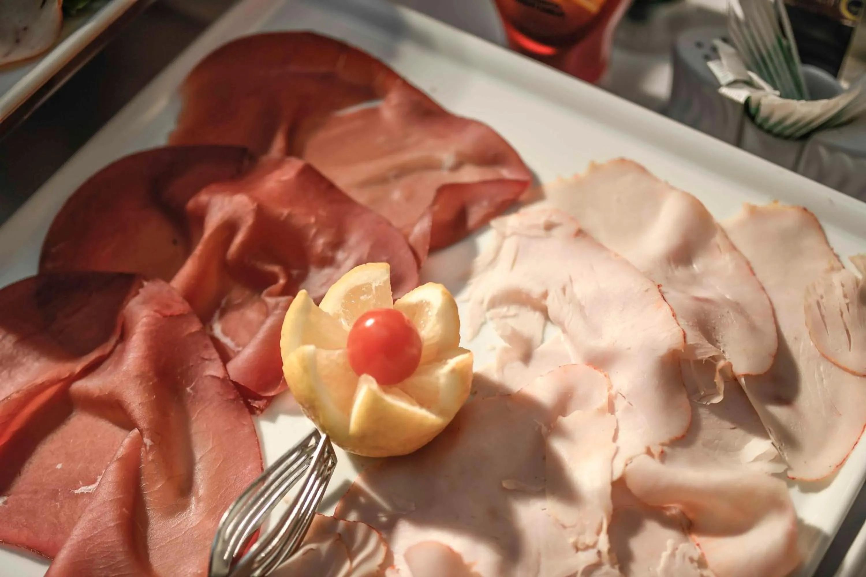 Buffet breakfast in Oste del Castello Wellness & Bike Hotel