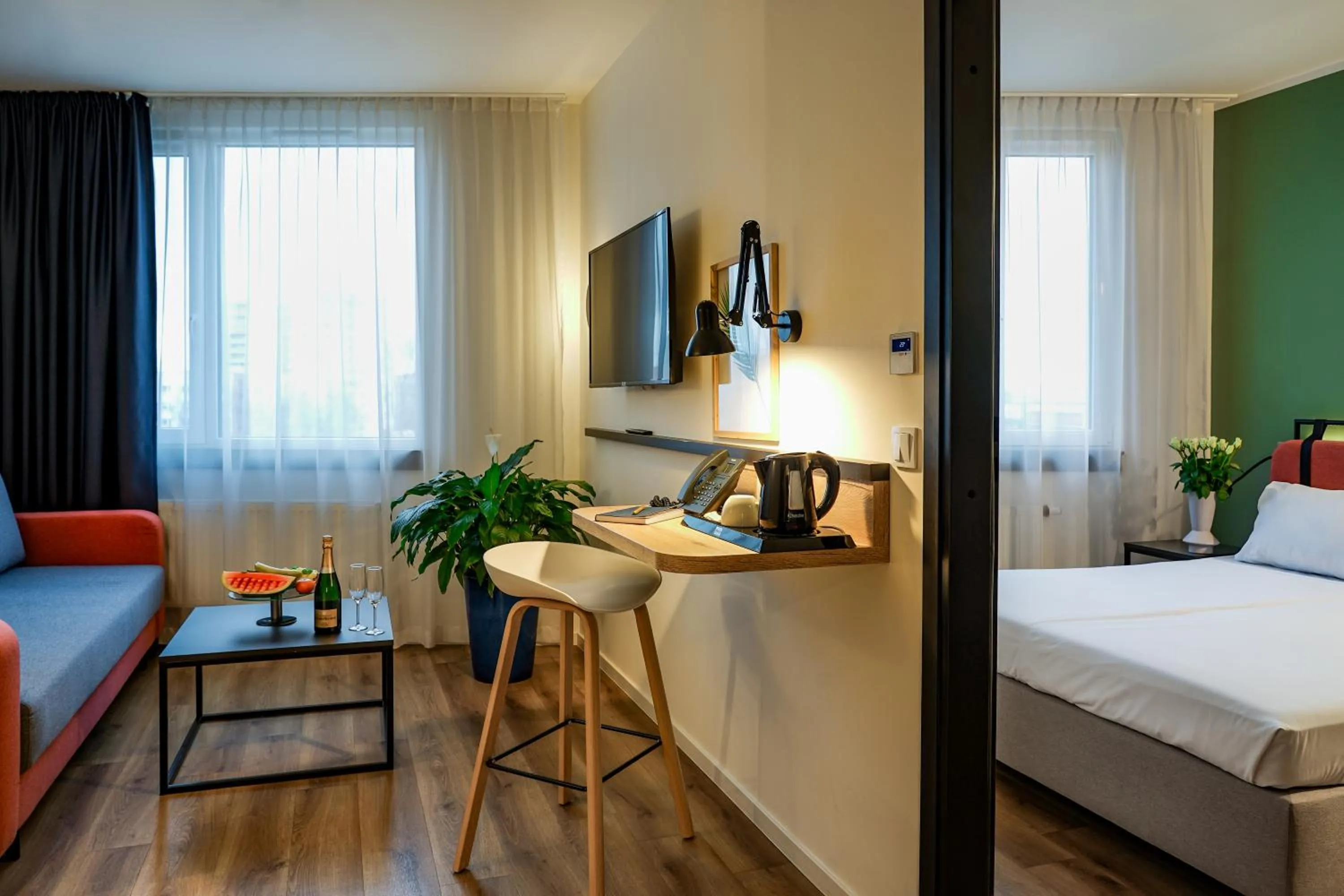 Photo of the whole room, Bed in Hotel Convictus Cracovia for business & travellers