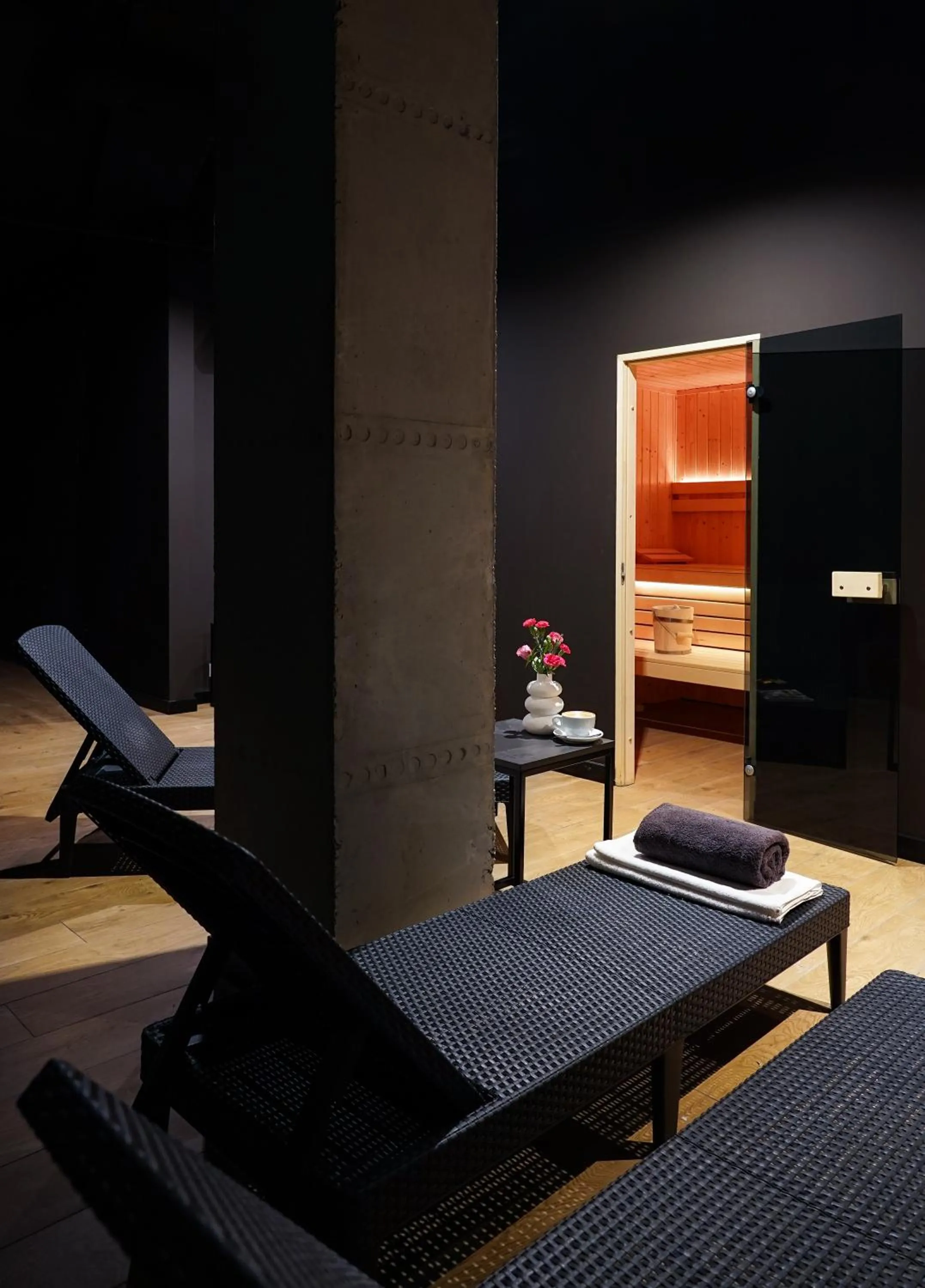 Sauna in Hotel Convictus Cracovia for business & travellers