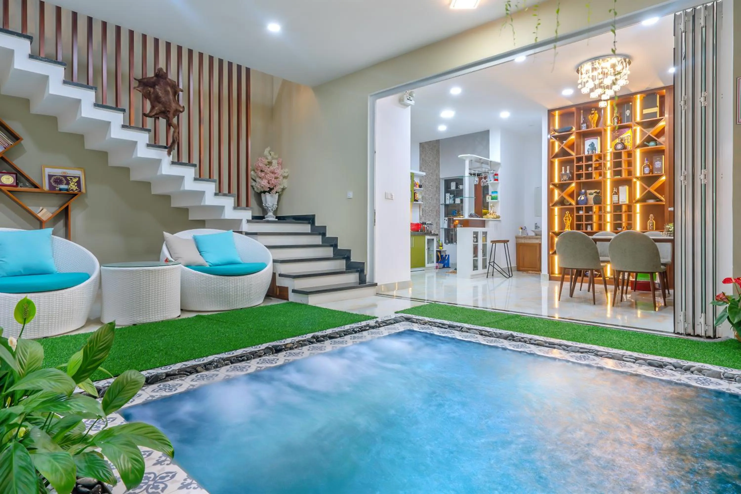 Living room in Villa Lake Shore Hoi An