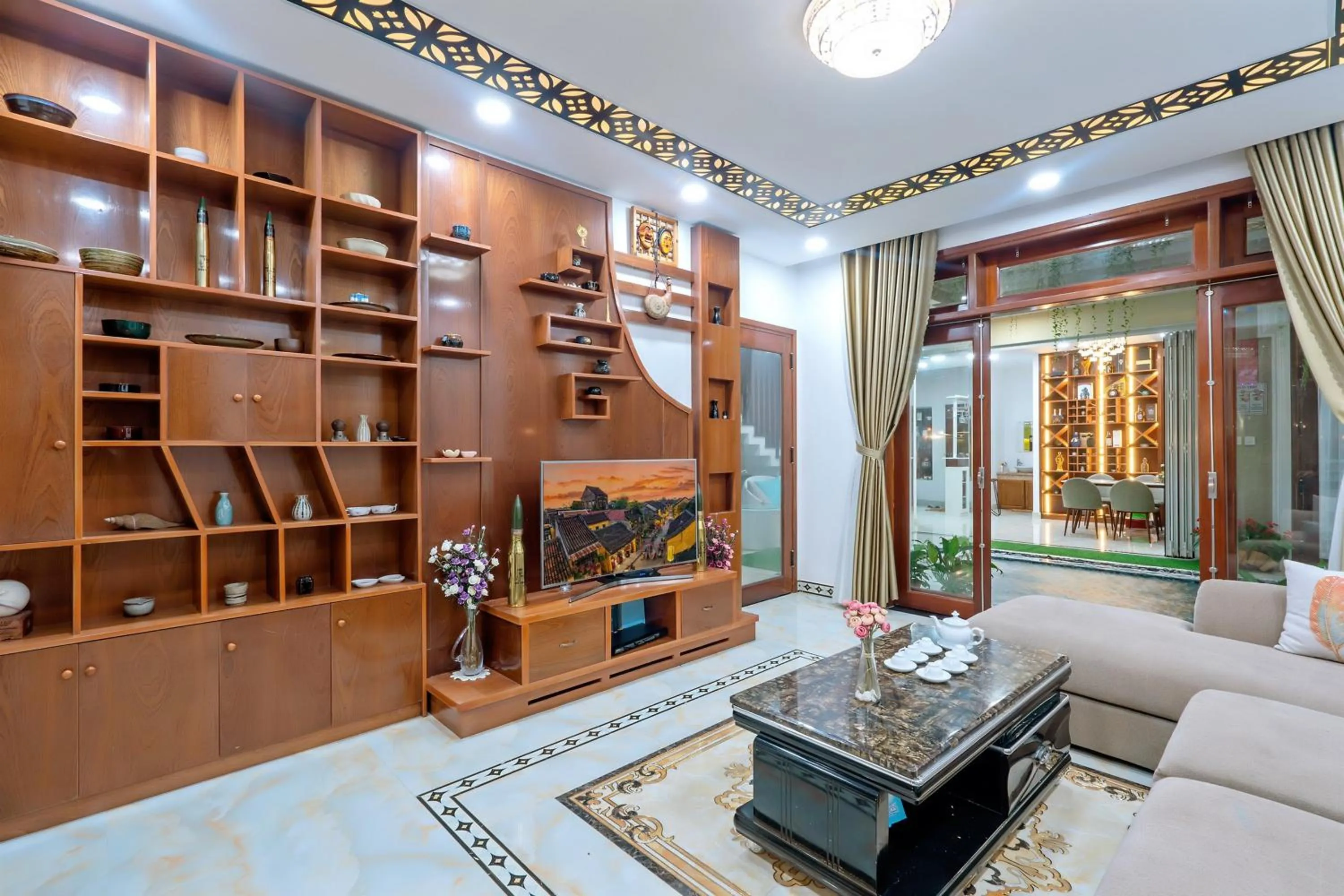 Living room in Villa Lake Shore Hoi An