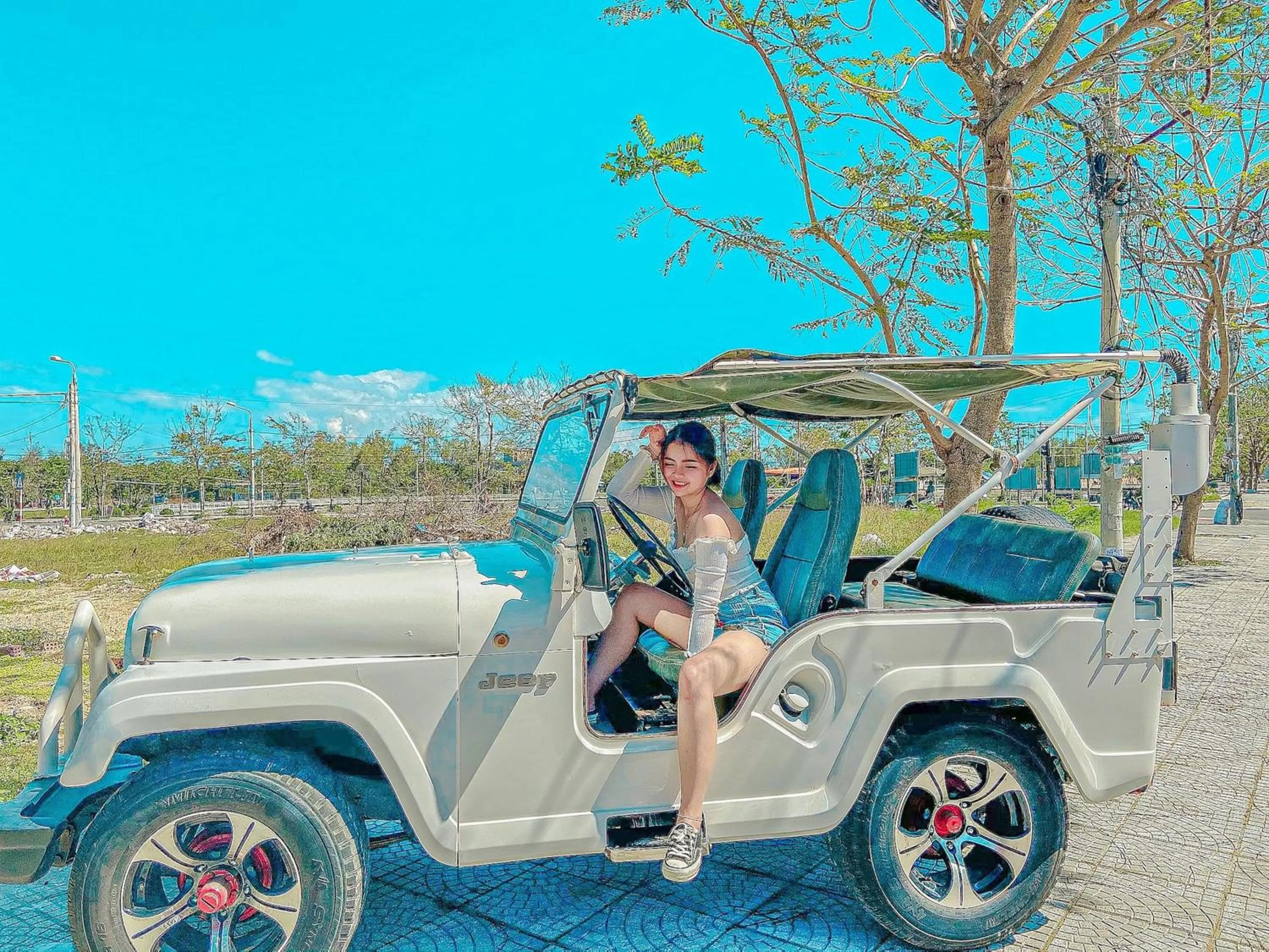 Decorative detail in Villa Lake Shore Hoi An