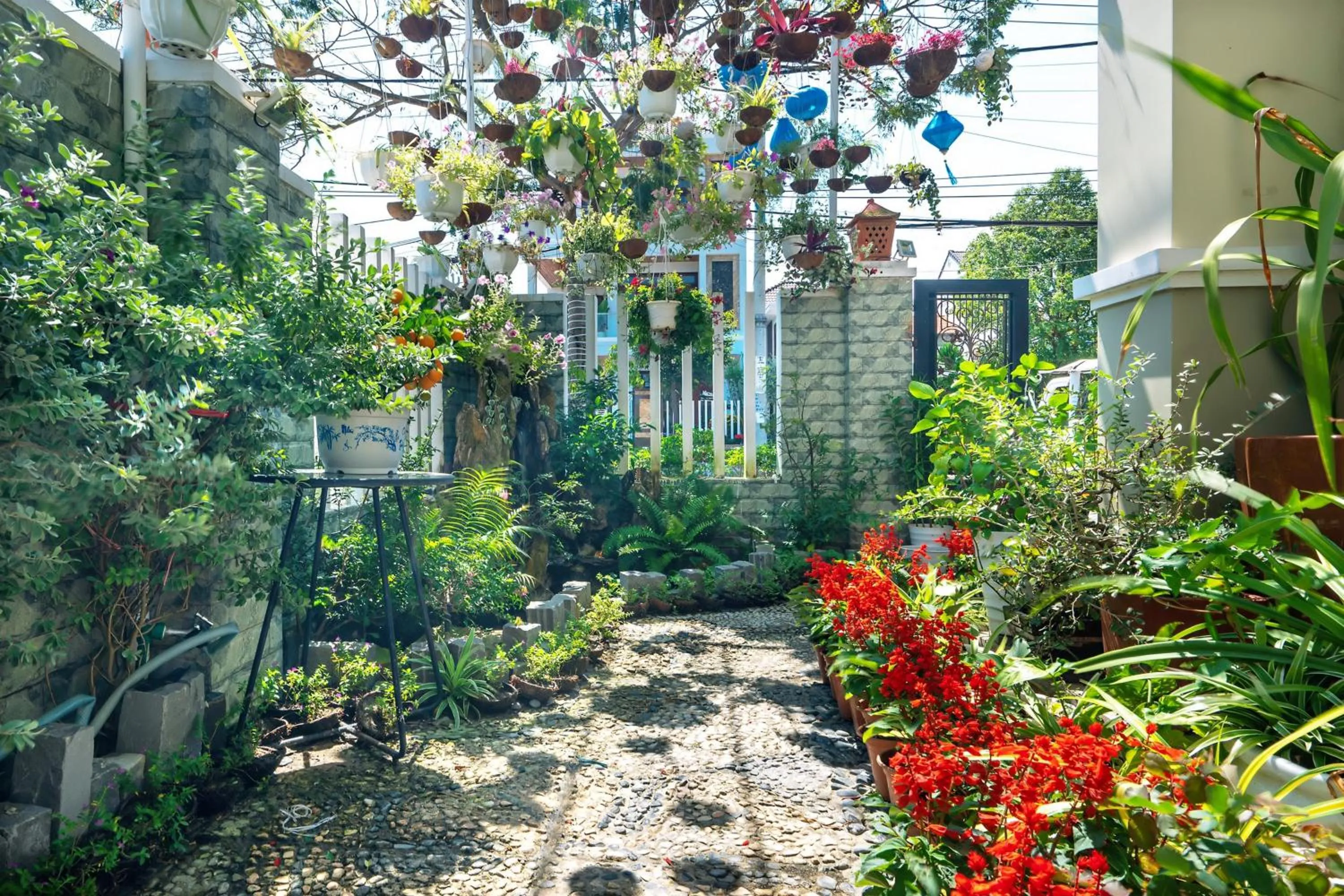 Garden view in Villa Lake Shore Hoi An