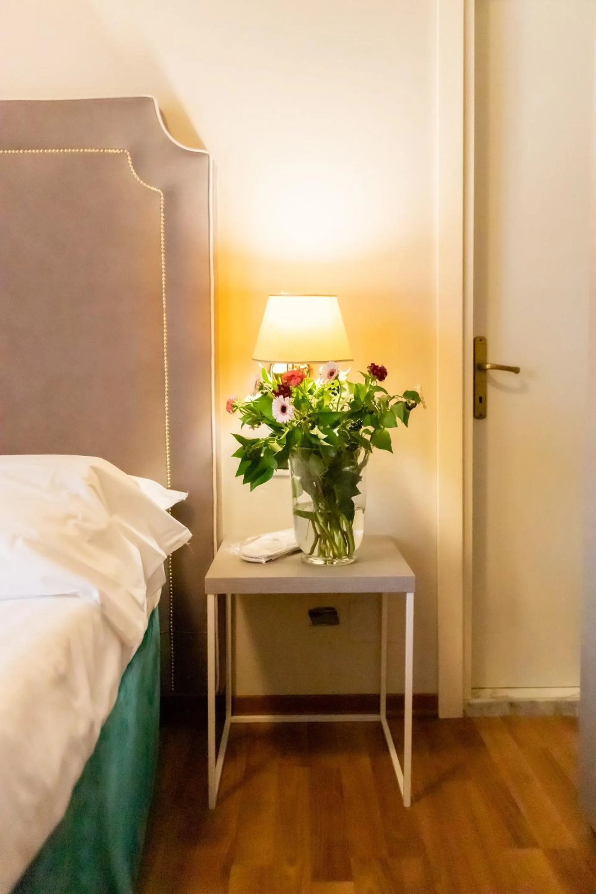 Bed in Hotel Viscardo