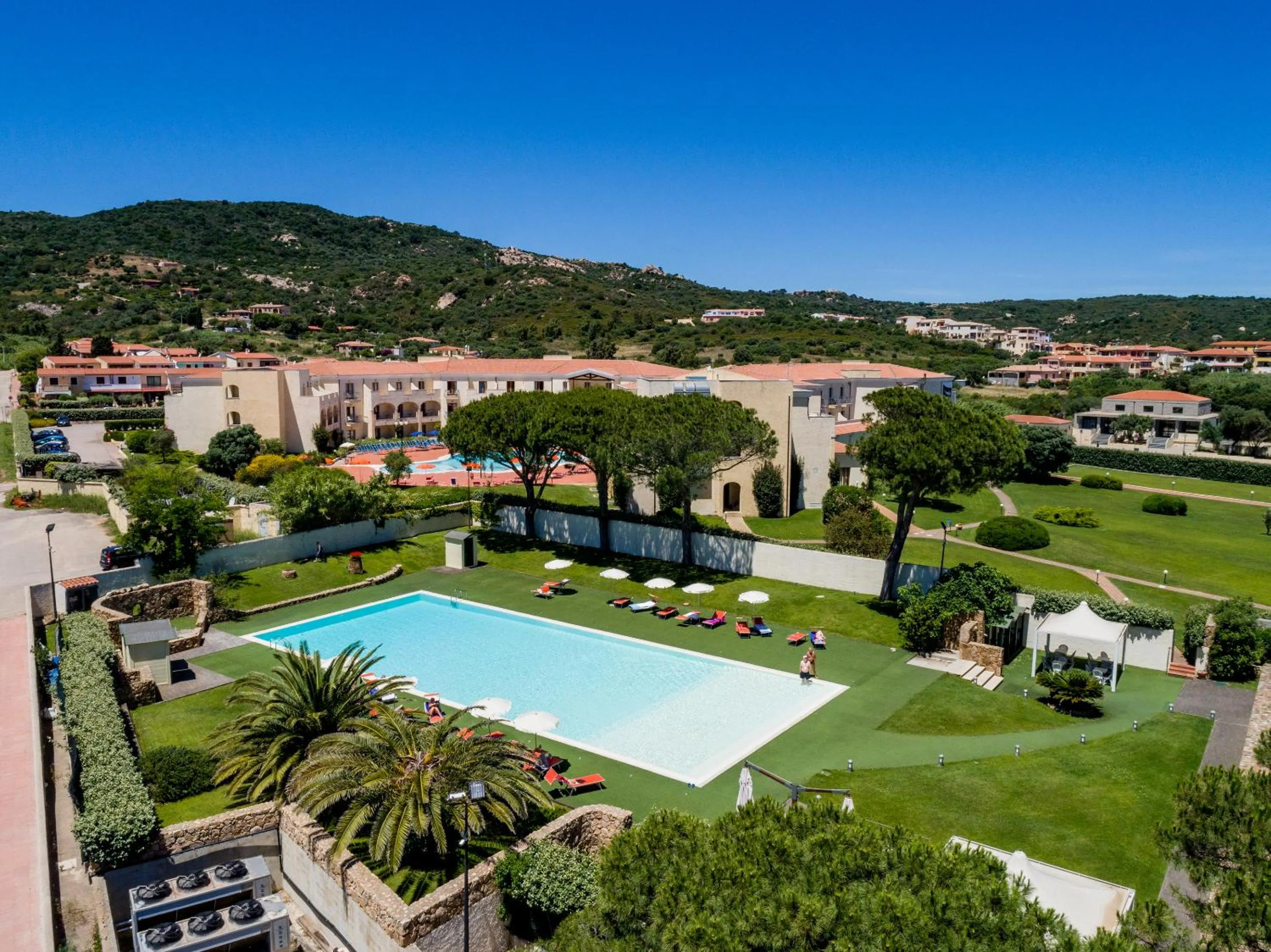 Swimming pool in AHR Baja Hotel & Spa Cannigione
